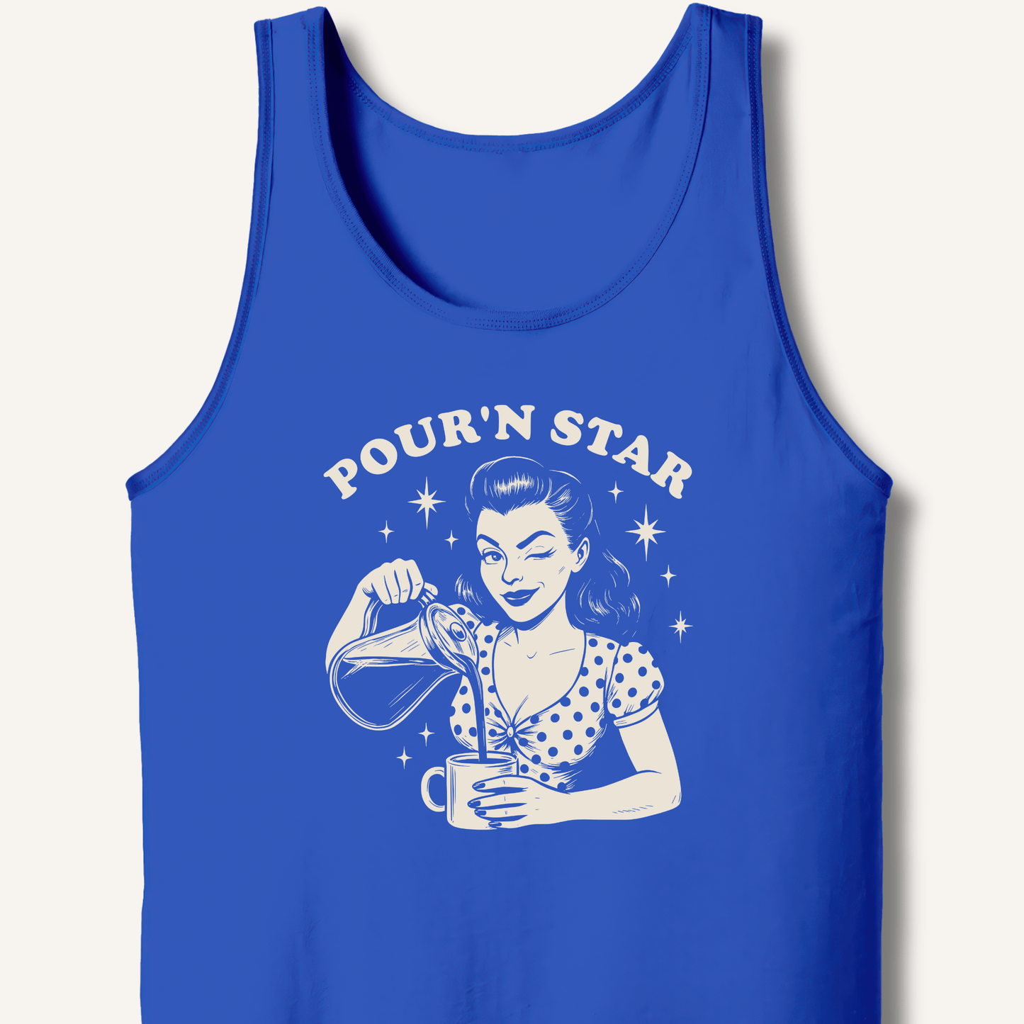 Pour'n Star Tank - Sip & Shirt