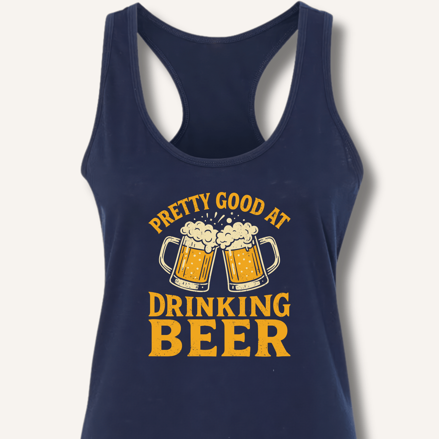 Pretty Good Racerback Tank - Sip & Shirt