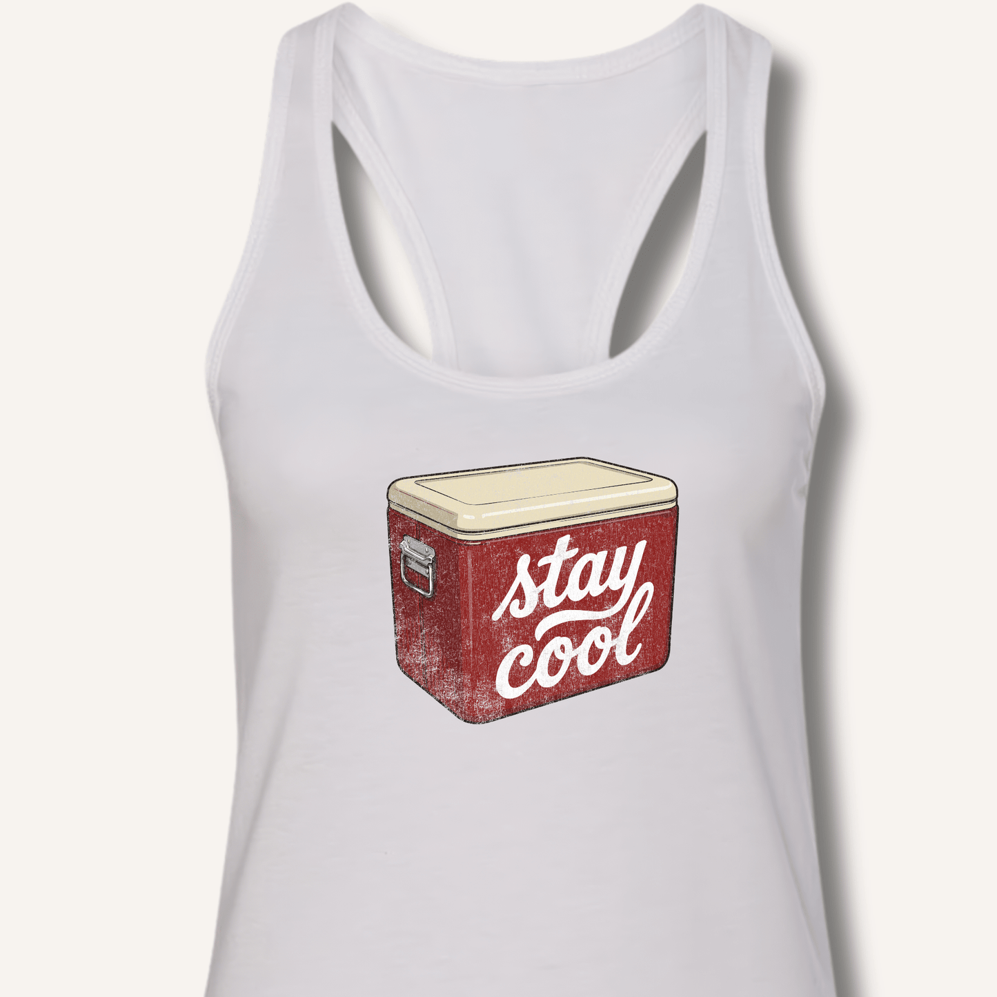 Stay Cool Racerback Tank - Sip & Shirt
