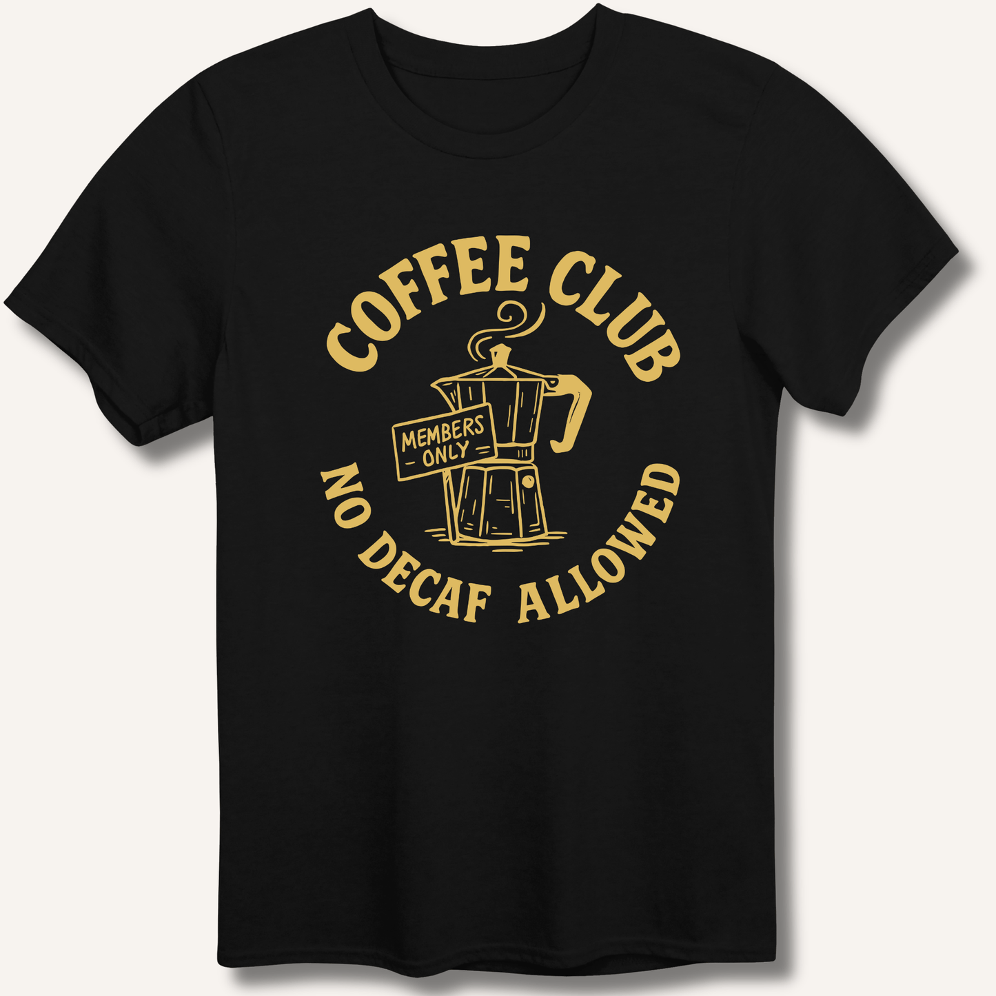 T-Shirt Black / XS Coffee Club T-Shirt