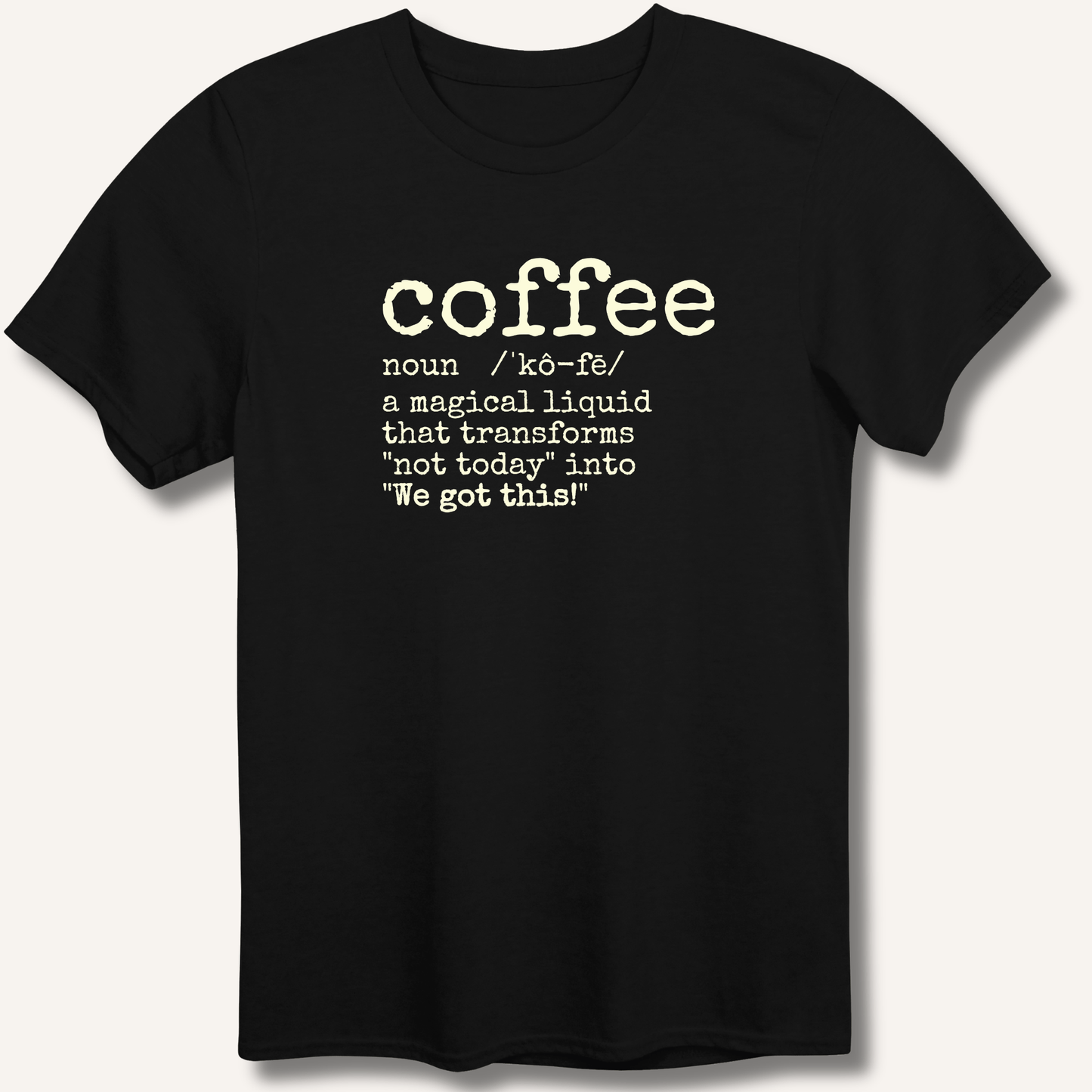 T-Shirt Black / XS Coffee Definition T-Shirt