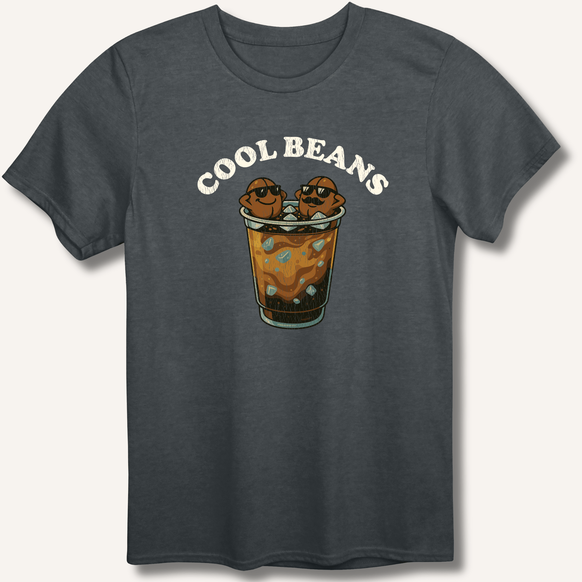 T-Shirt Dark Heather / XS Cool Beans T-Shirt
