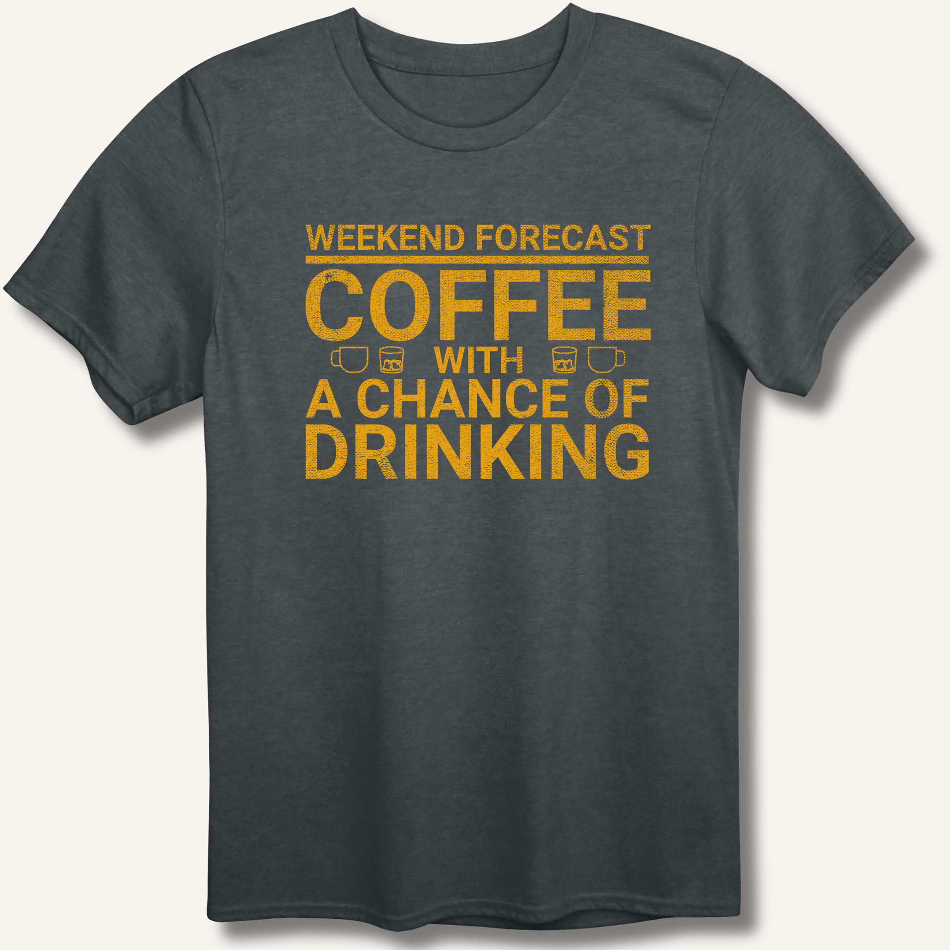 T-Shirt Dark Heather / XS Weekend Forecast T-Shirt