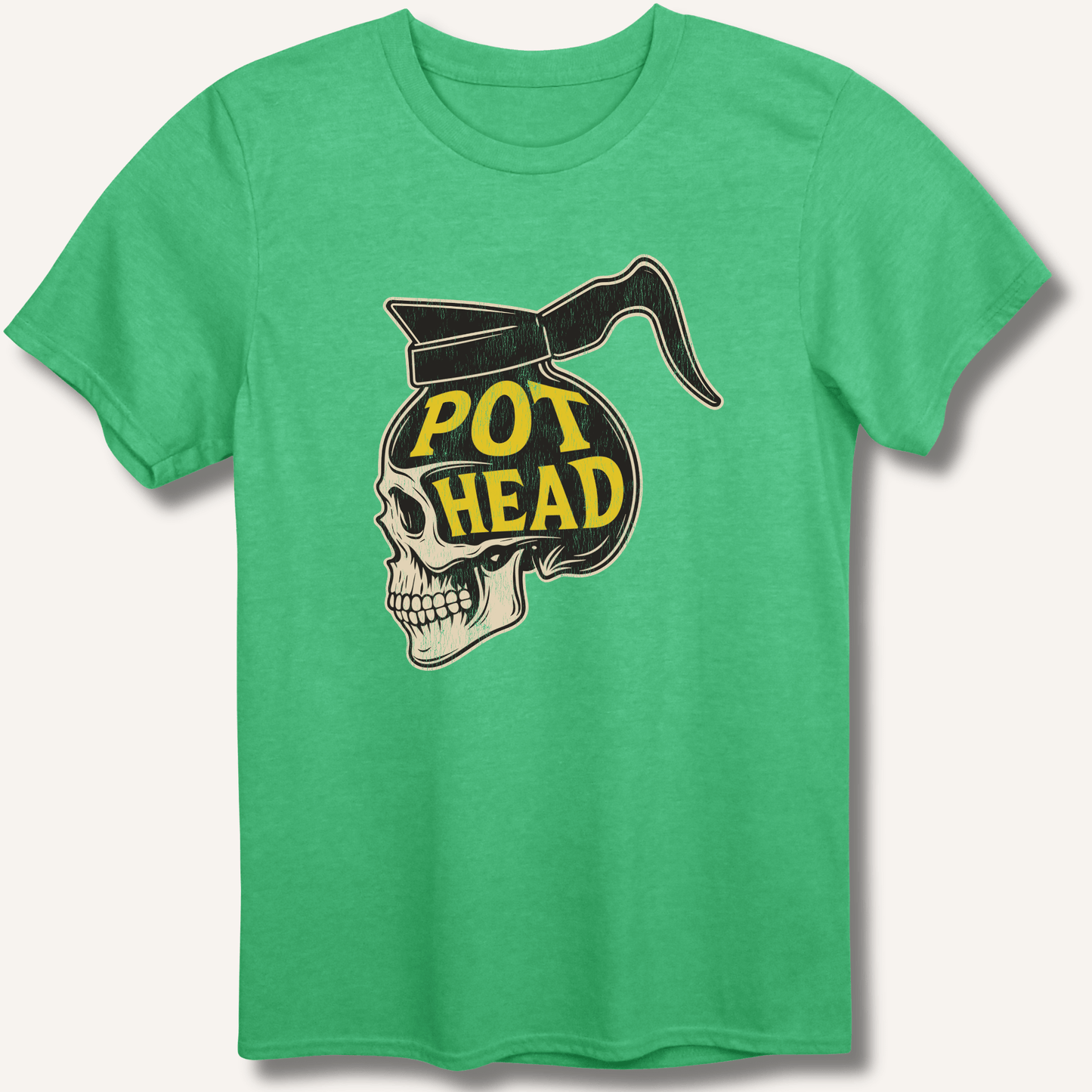 T-Shirt Heather Irish Green / S Pot Head Men's T-Shirt