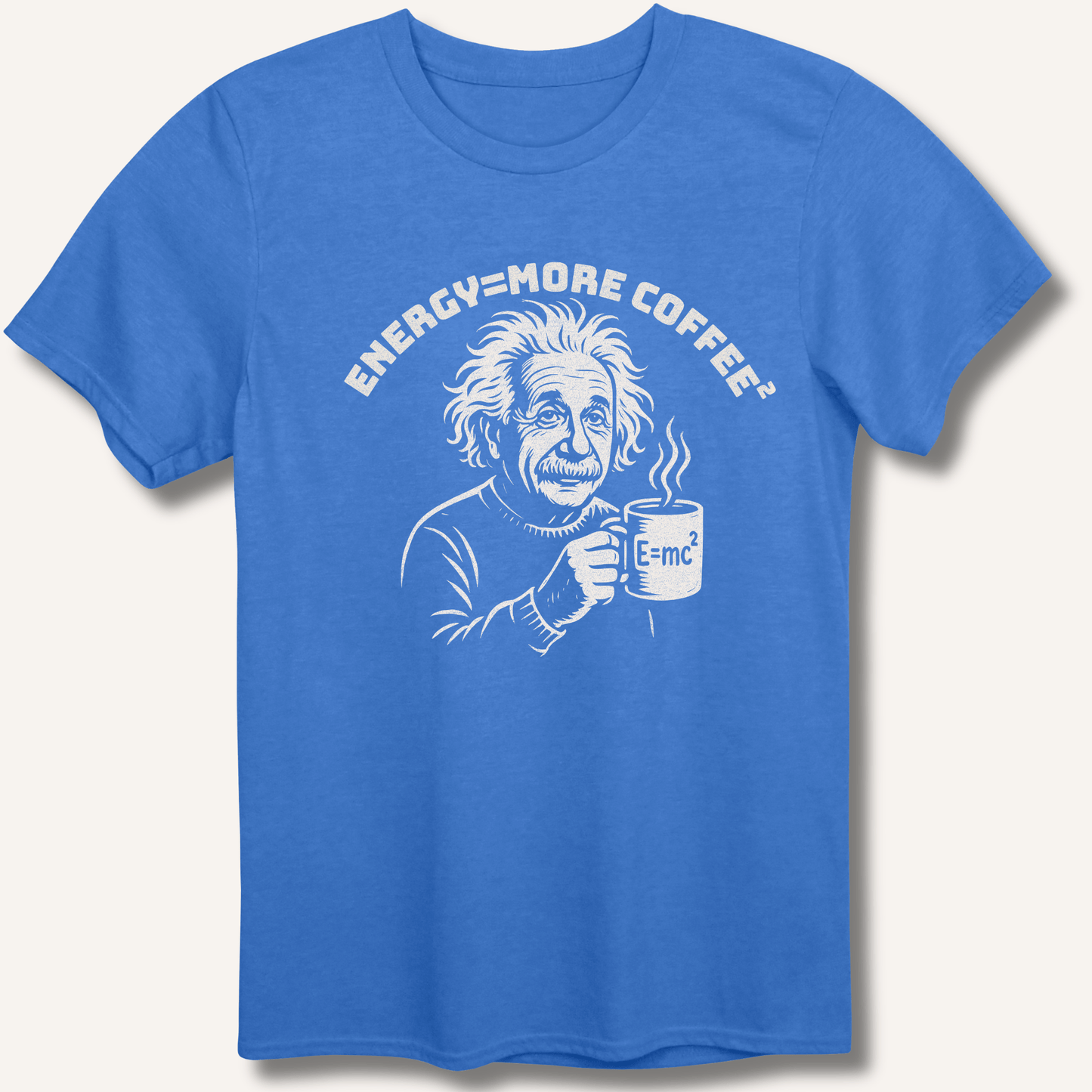 T-Shirt Heather Royal / XS Energy = More Coffee² T-Shirt