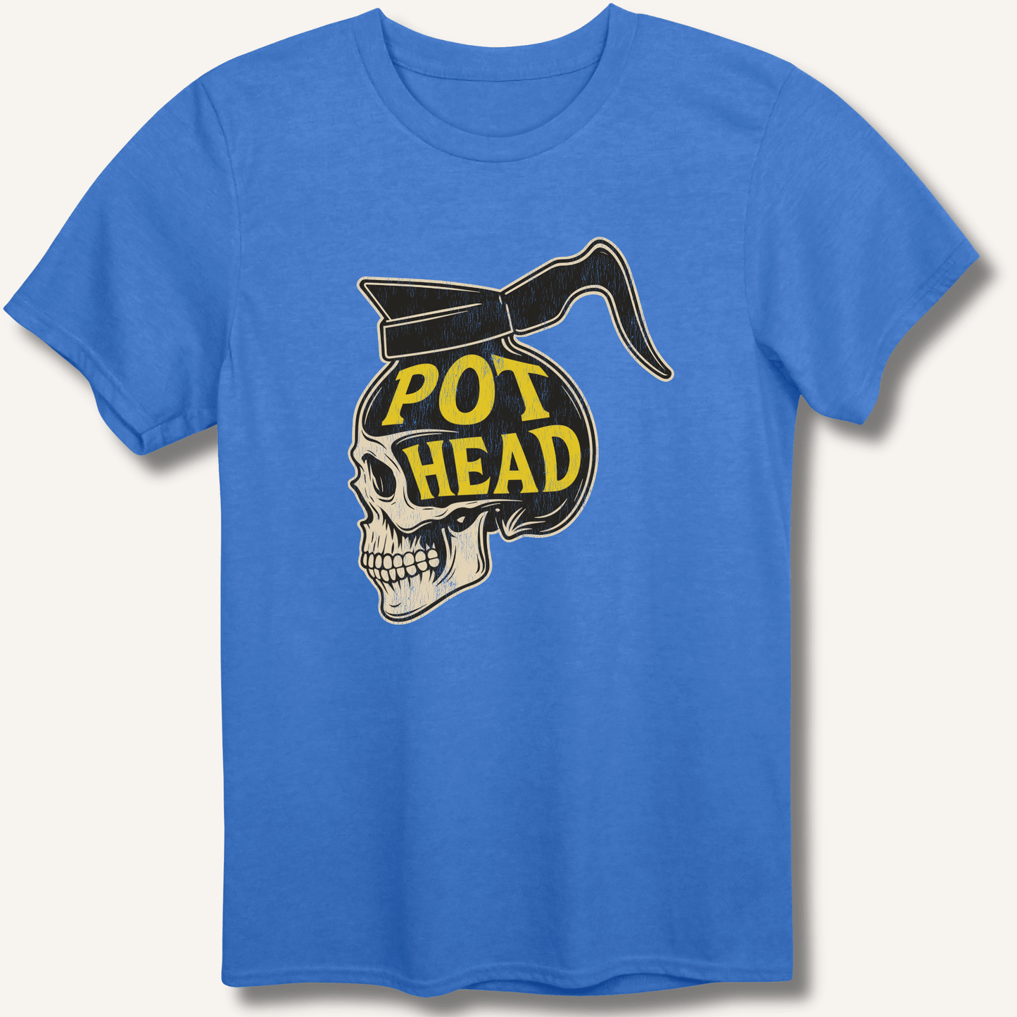 T-Shirt Heather Royal / XS Pot Head Men's T-Shirt