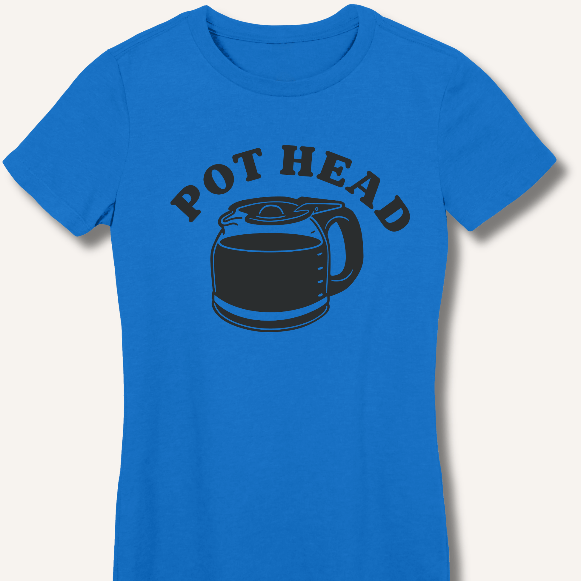T-Shirt S / Royal Pot Head Fitted T-Shirt