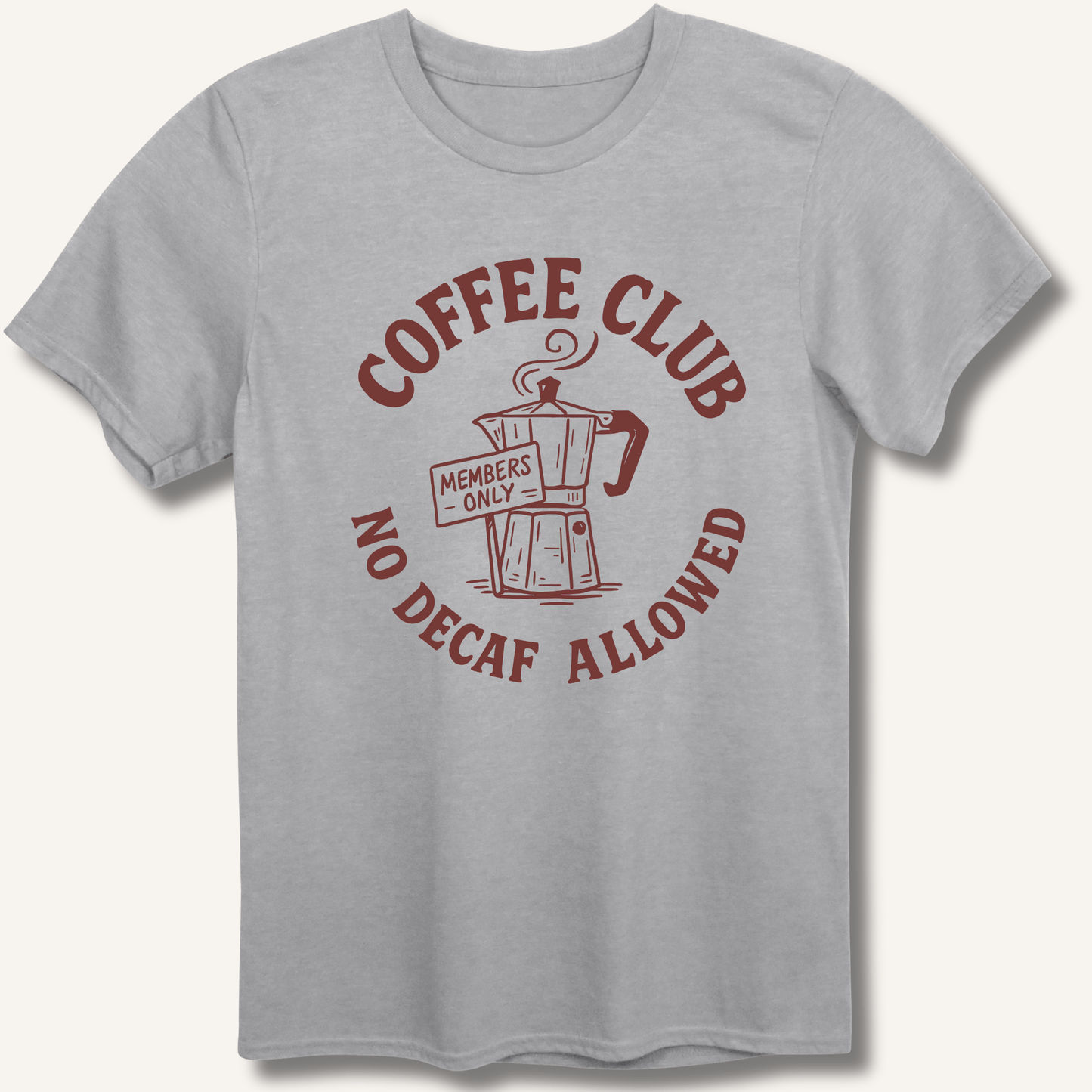 T-Shirt Sport Grey / XS Coffee Club T-Shirt