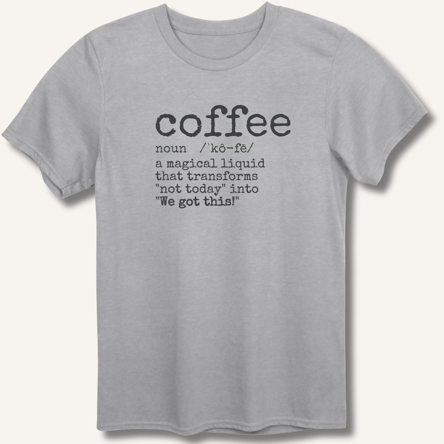 T-Shirt Sport Grey / XS Coffee Definition T-Shirt