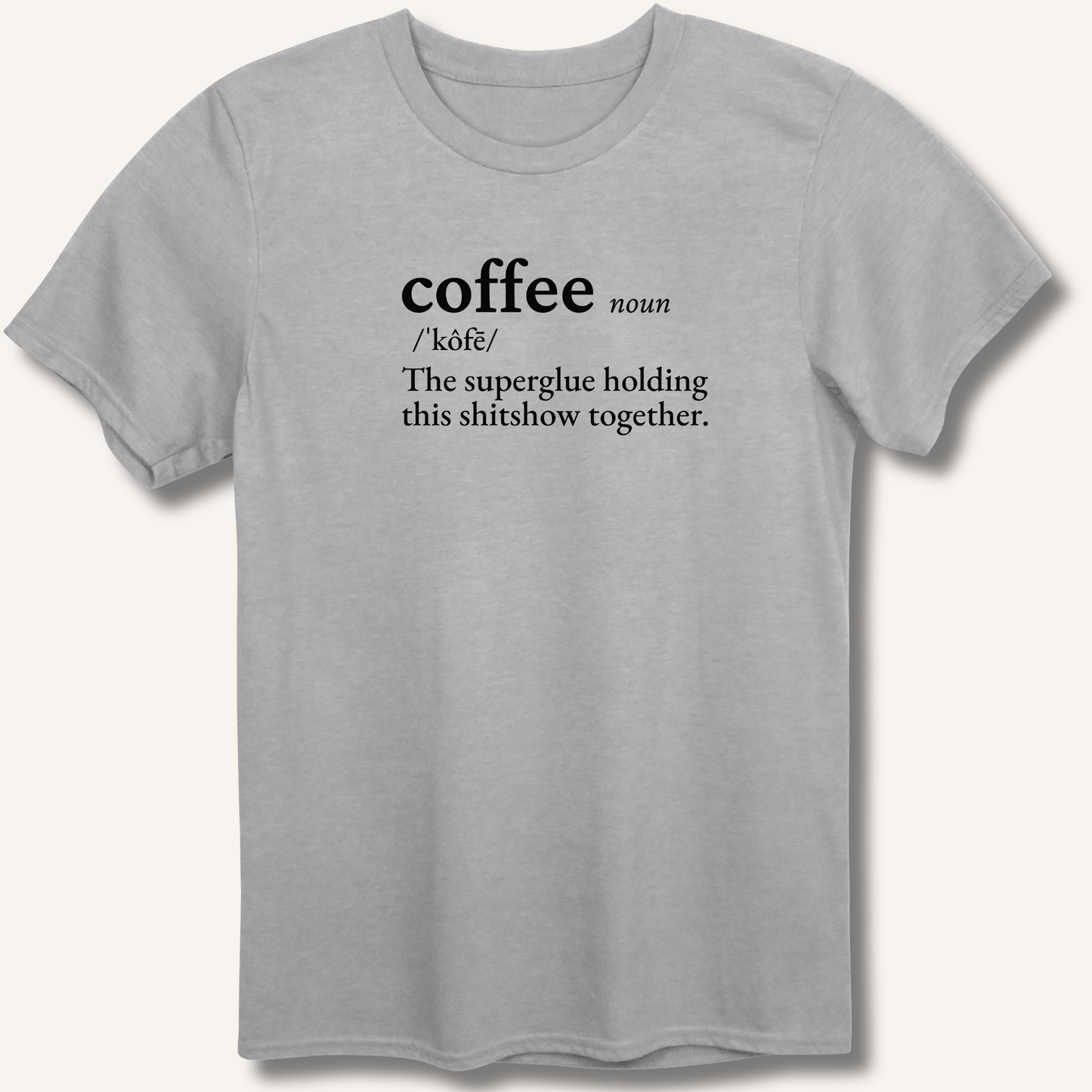 T-Shirt Sport Grey / XS Coffee Definition T-Shirt