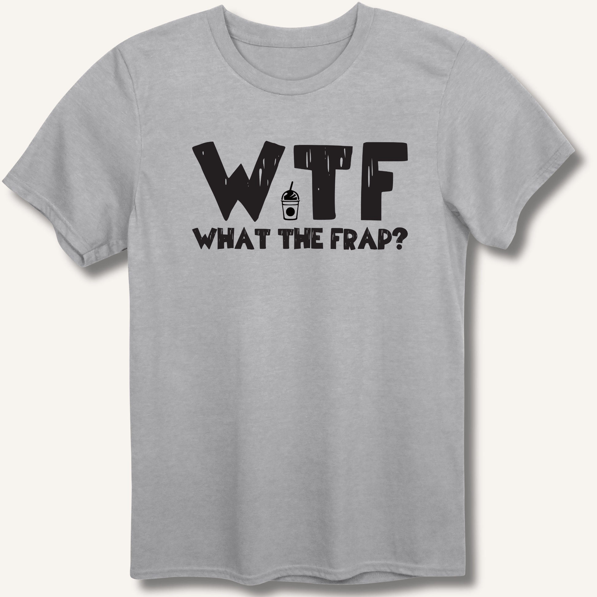 T-Shirt Sport Grey / XS WTF What The Frap? T-Shirt