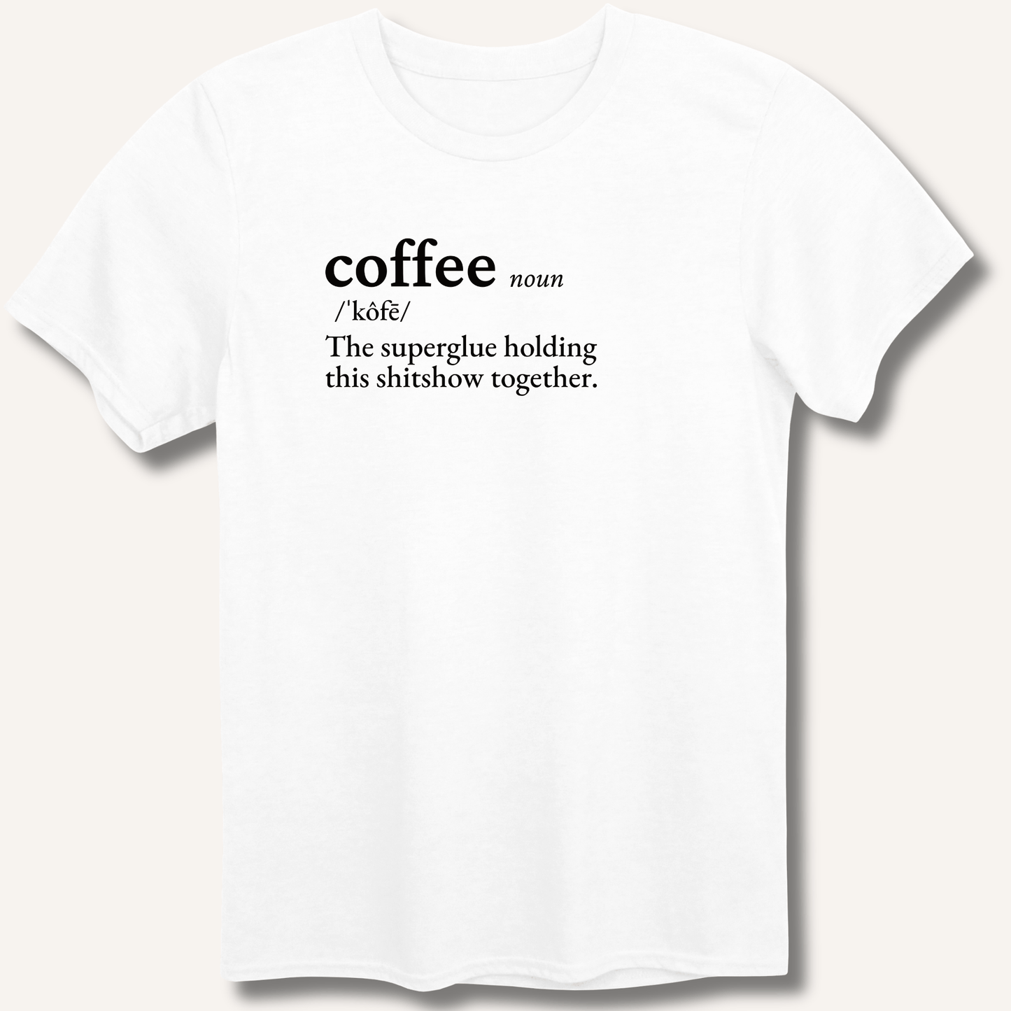 T-Shirt White / XS Coffee Definition T-Shirt