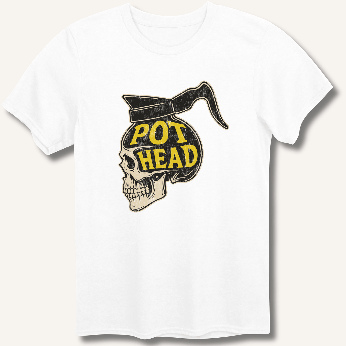 T-Shirt White / XS Pot Head Men's T-Shirt