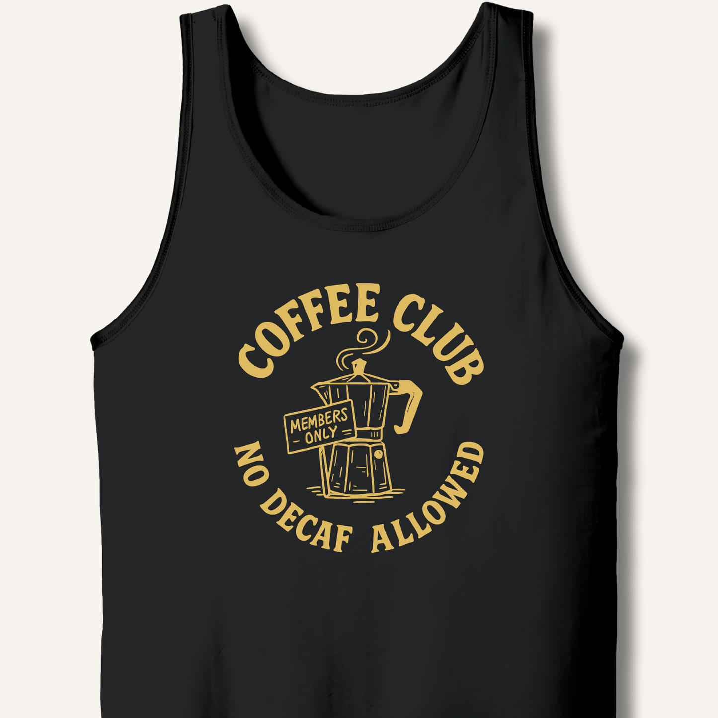 Tank Top Black / XS Coffee Club Tank