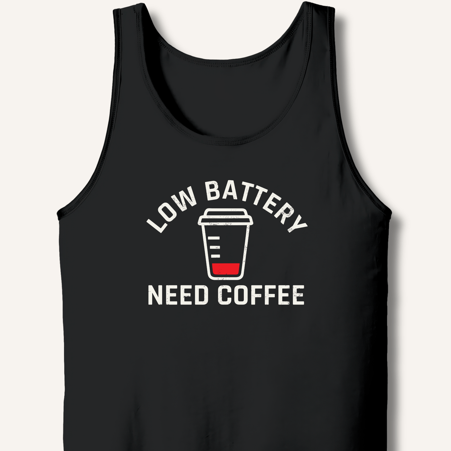 Tank Top Black / XS Low Battery Tank