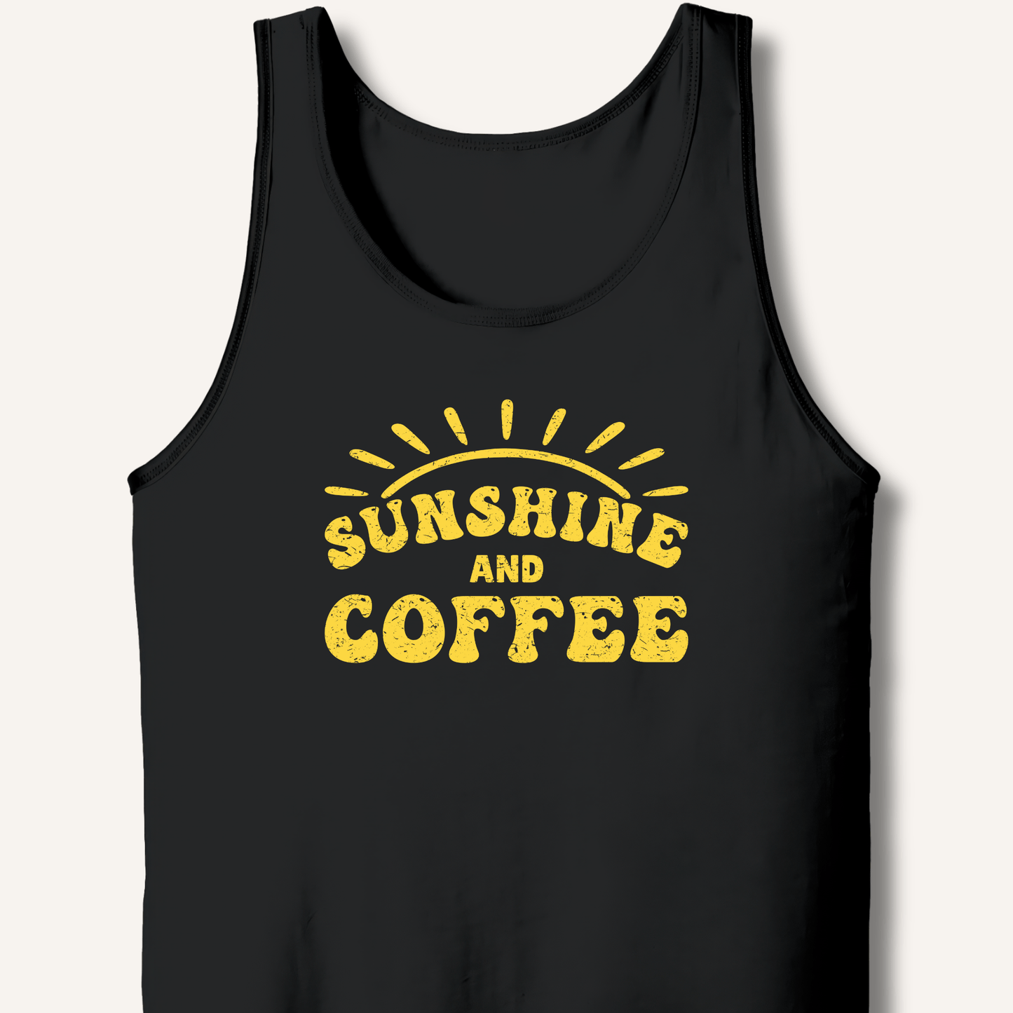 Tank Top Black / XS Sunshine and Coffee Tank