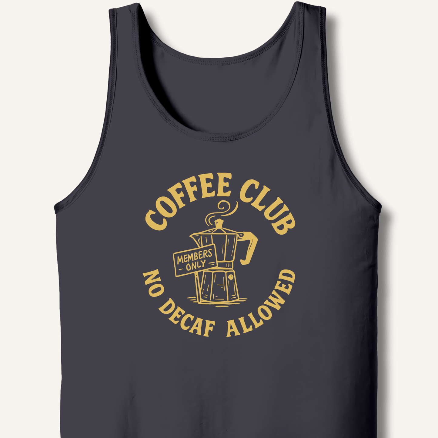 Tank Top Dark Grey / XS Coffee Club Tank