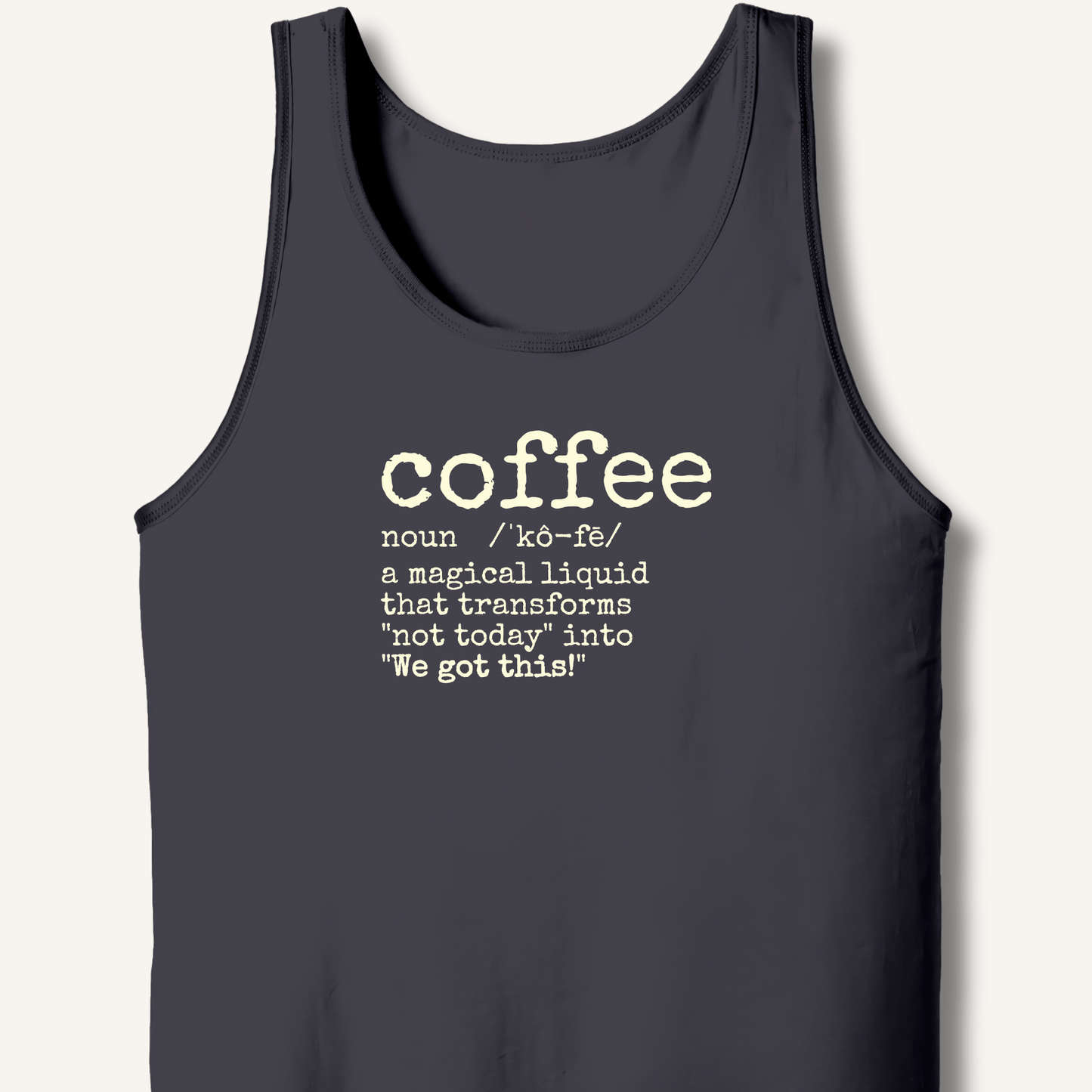 Tank Top Dark Grey / XS Coffee Definition Tank