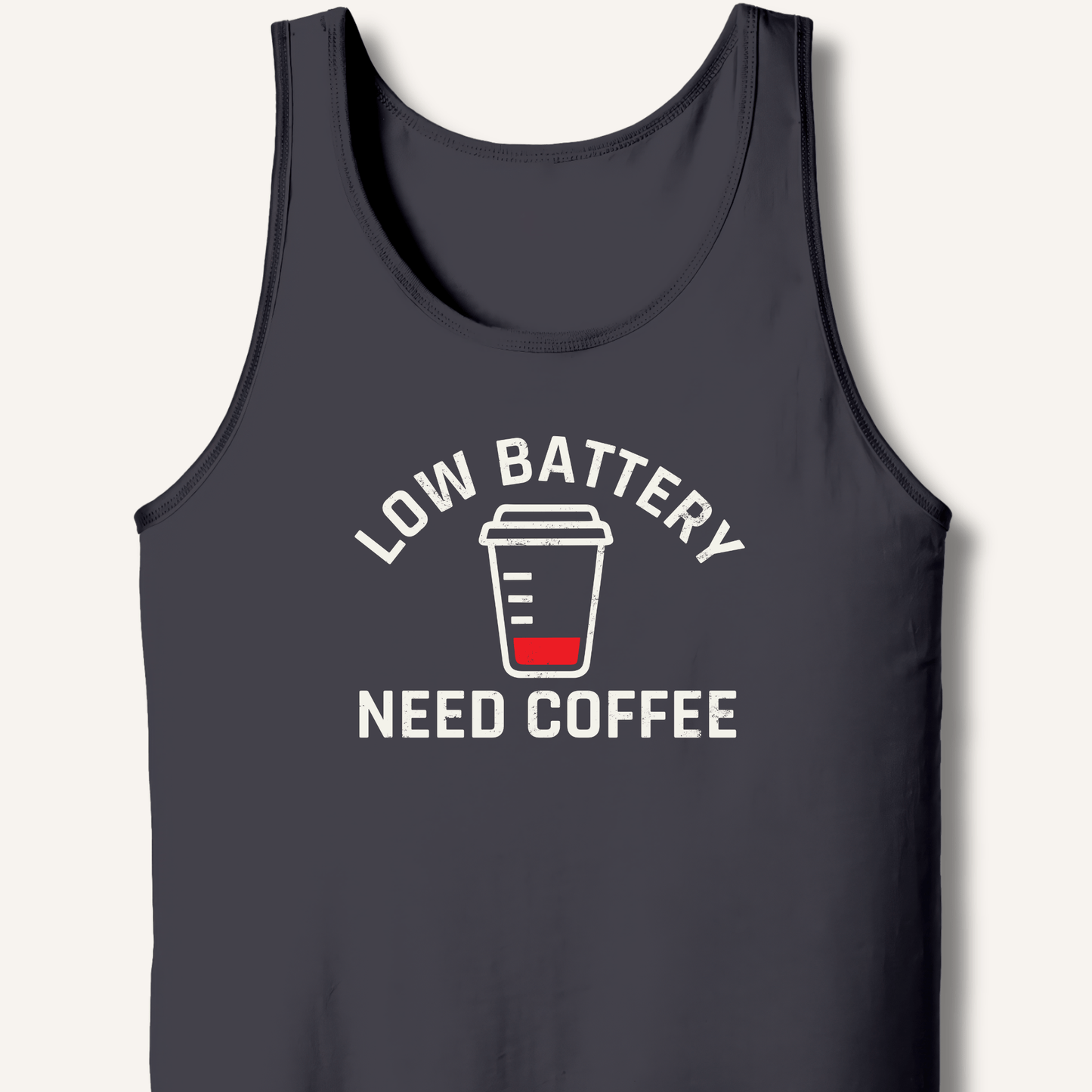 Tank Top Dark Grey / XS Low Battery Tank