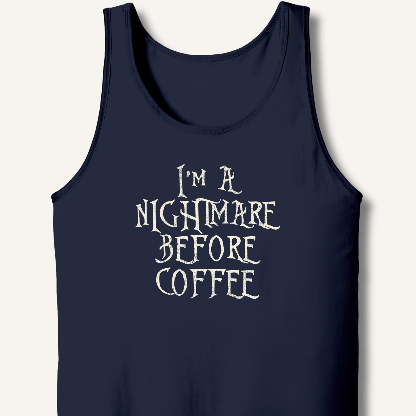 Tank Top Navy / XS I'm A Nightmare Tank