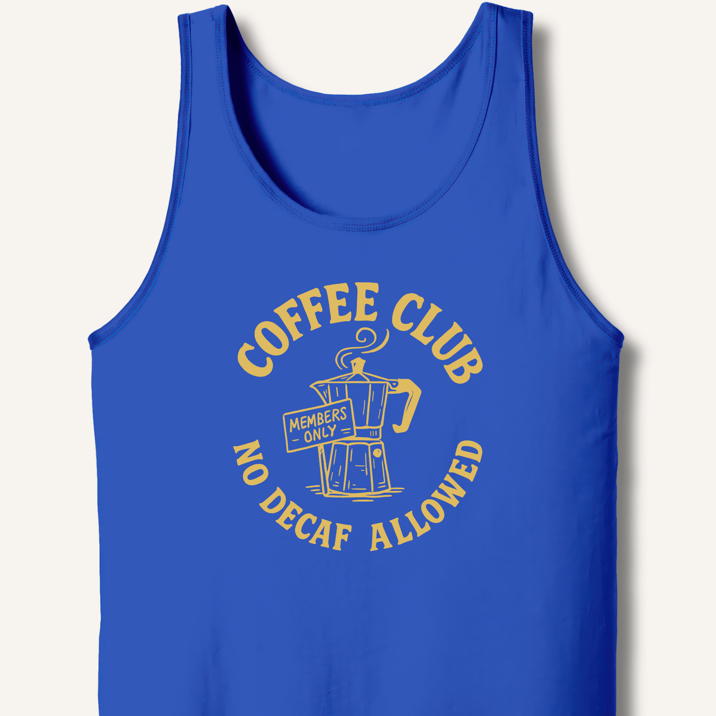 Tank Top True Royal / XS Coffee Club Tank