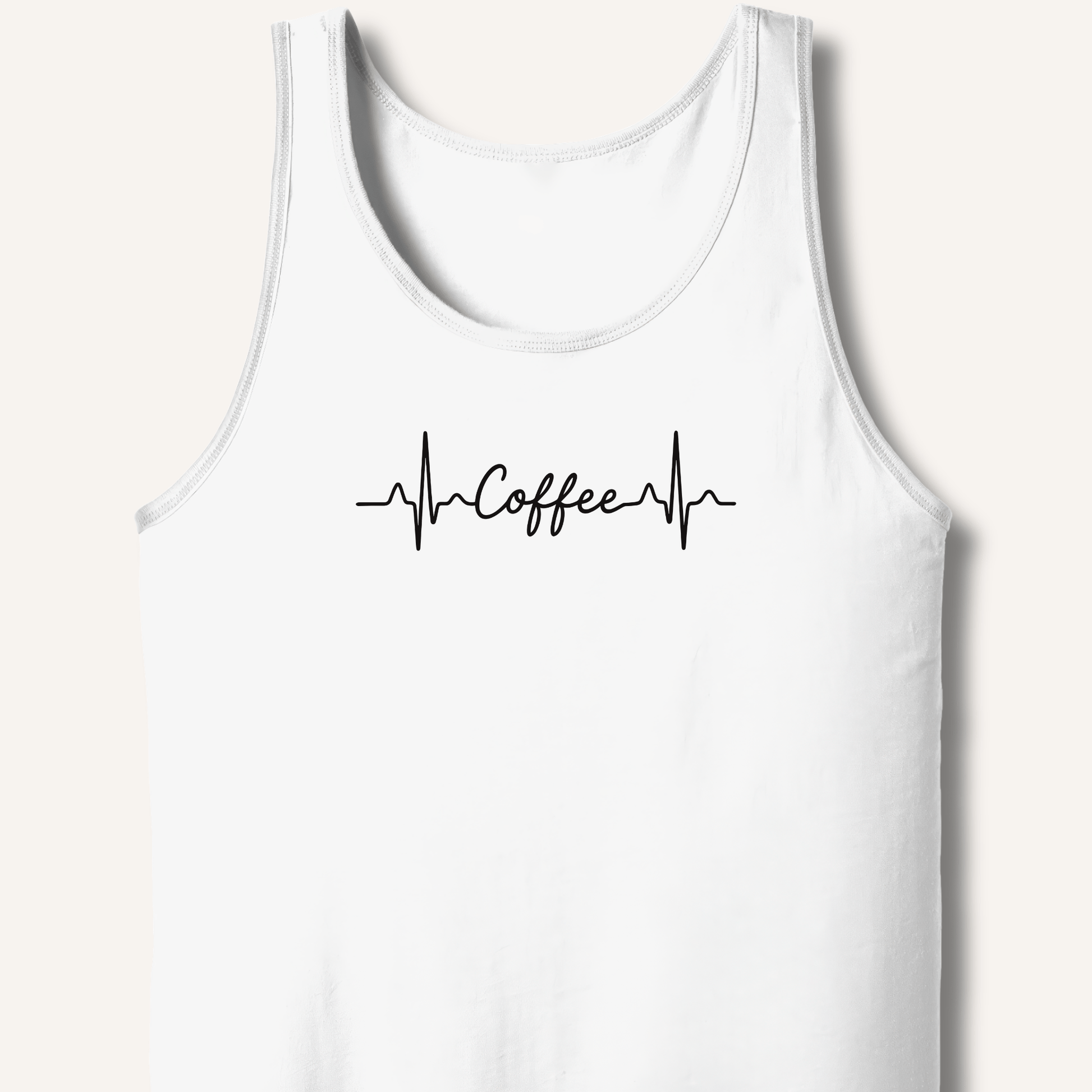 Tank Top White / XS Caffeine Pulse Tank
