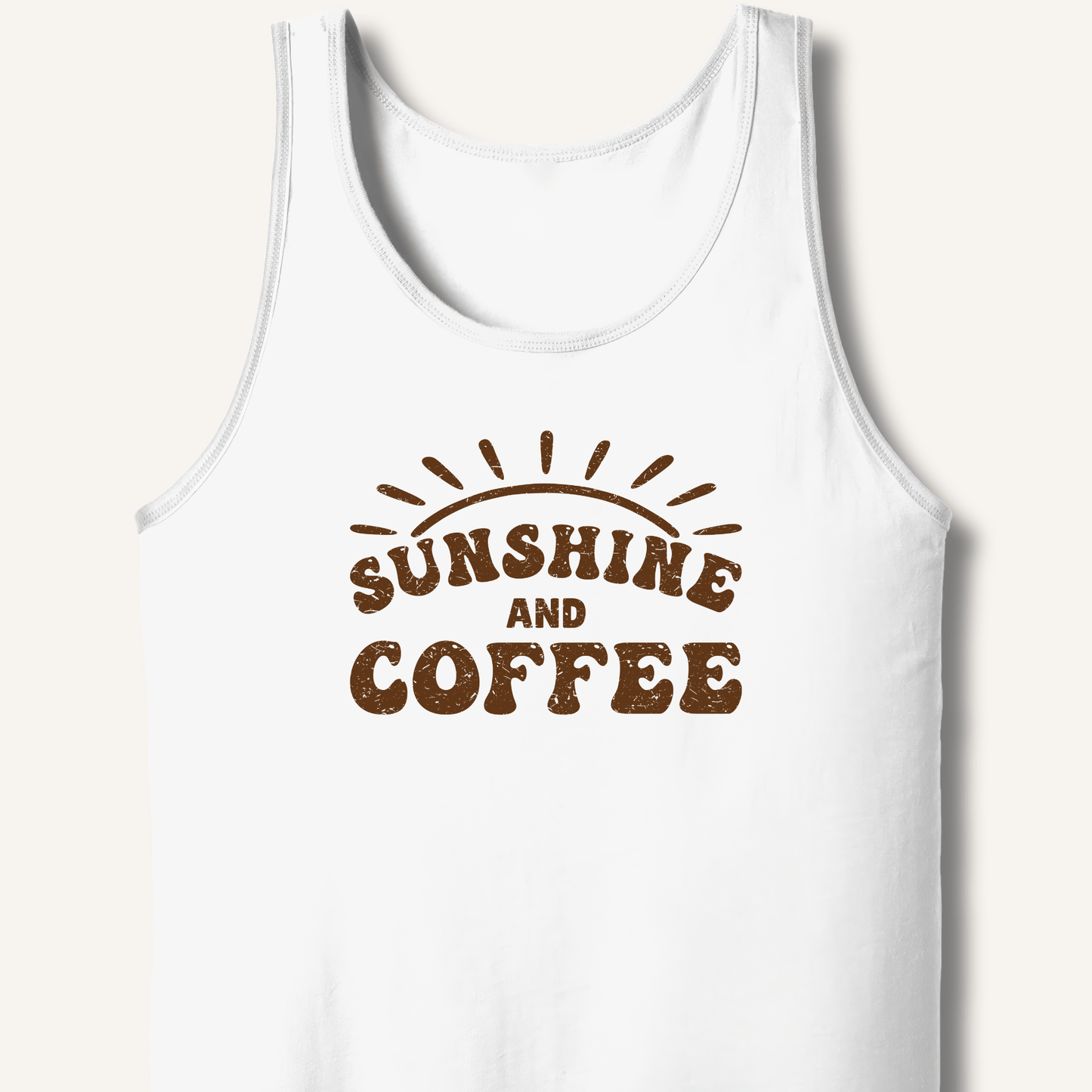 Tank Top White / XS Sunshine and Coffee Tank