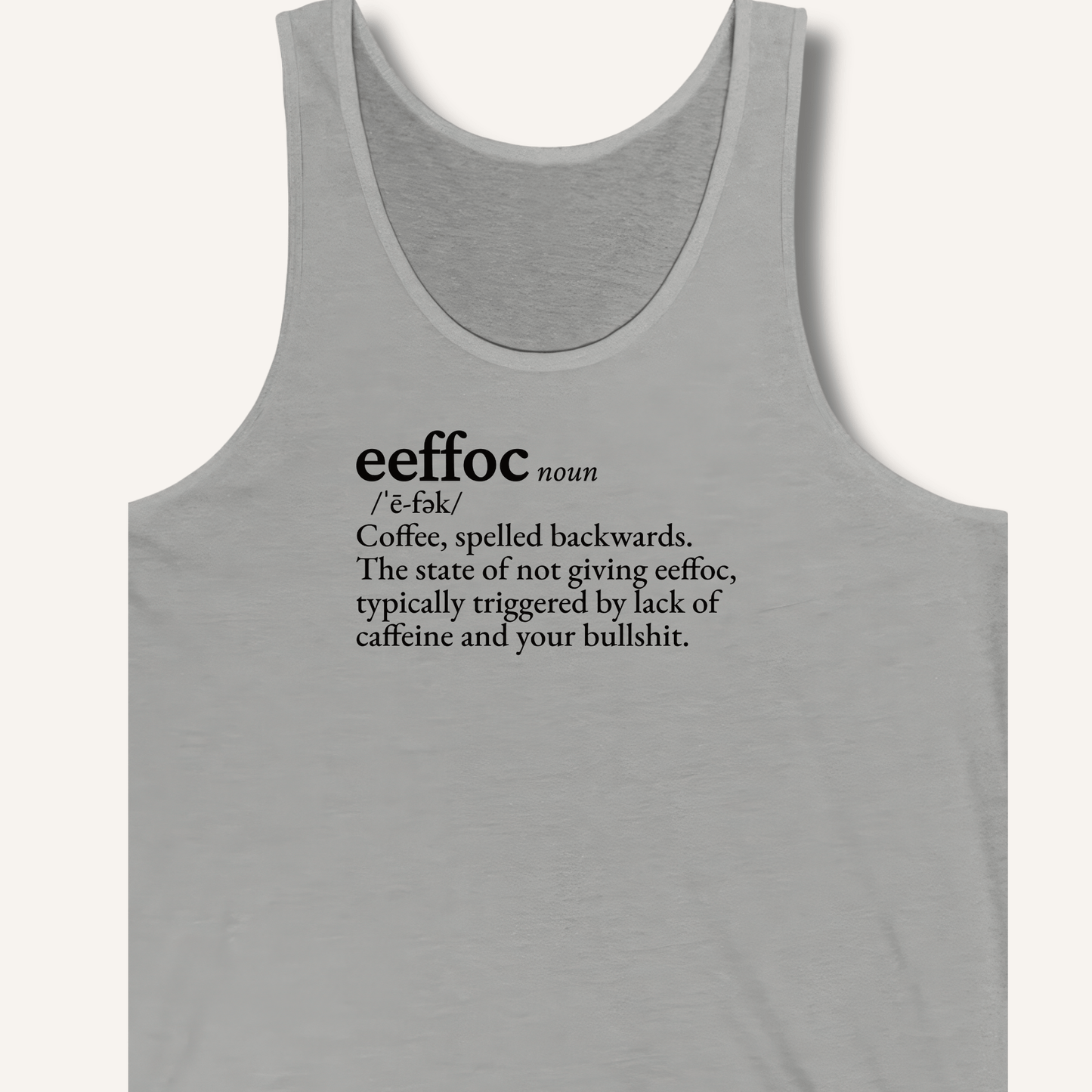 Tank Top XS / Athletic Heather Eeffoc Definition Tank