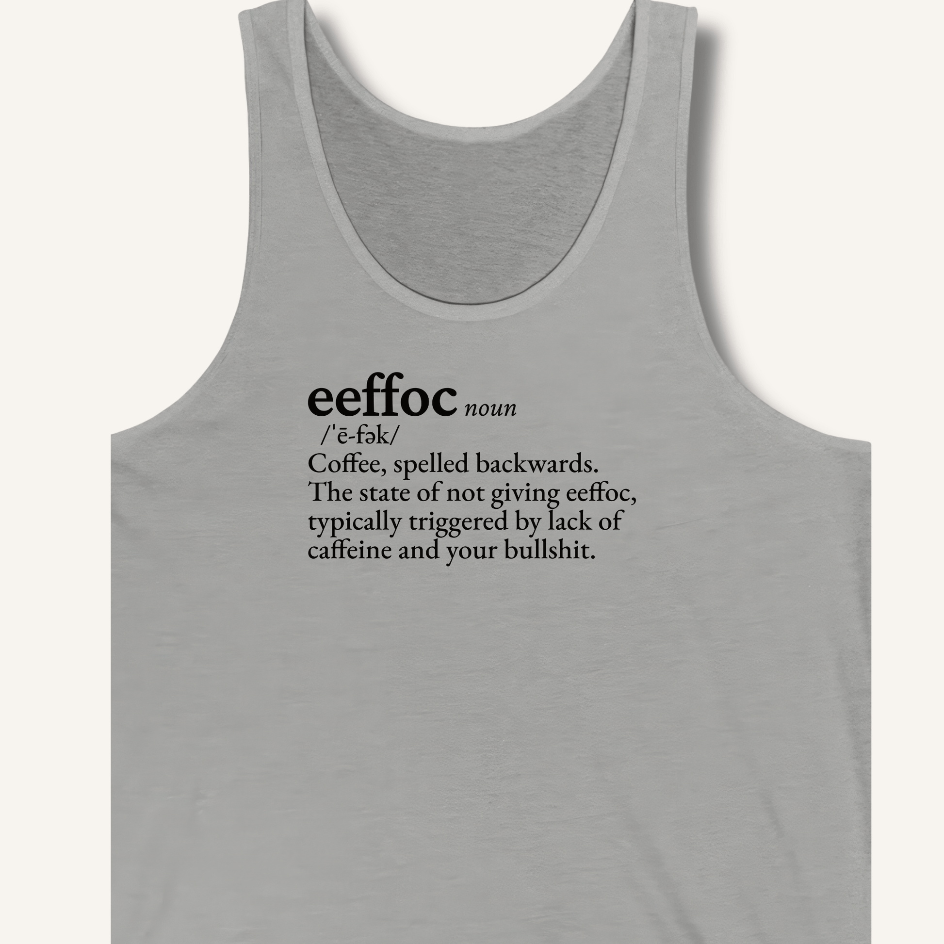 Tank Top XS / Athletic Heather Eeffoc Definition Tank