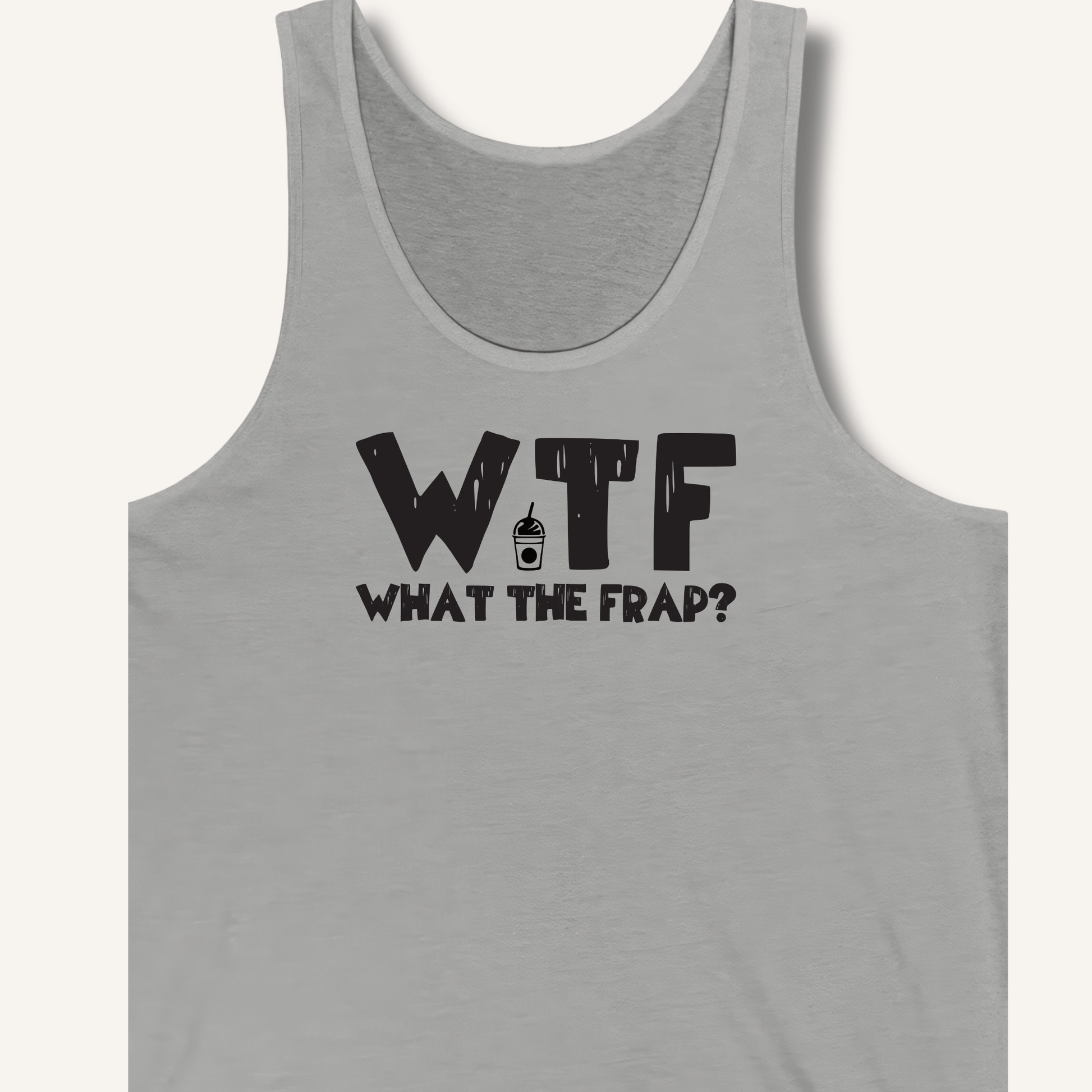 Tank Top XS / Athletic Heather WTF What The Frap? Tank