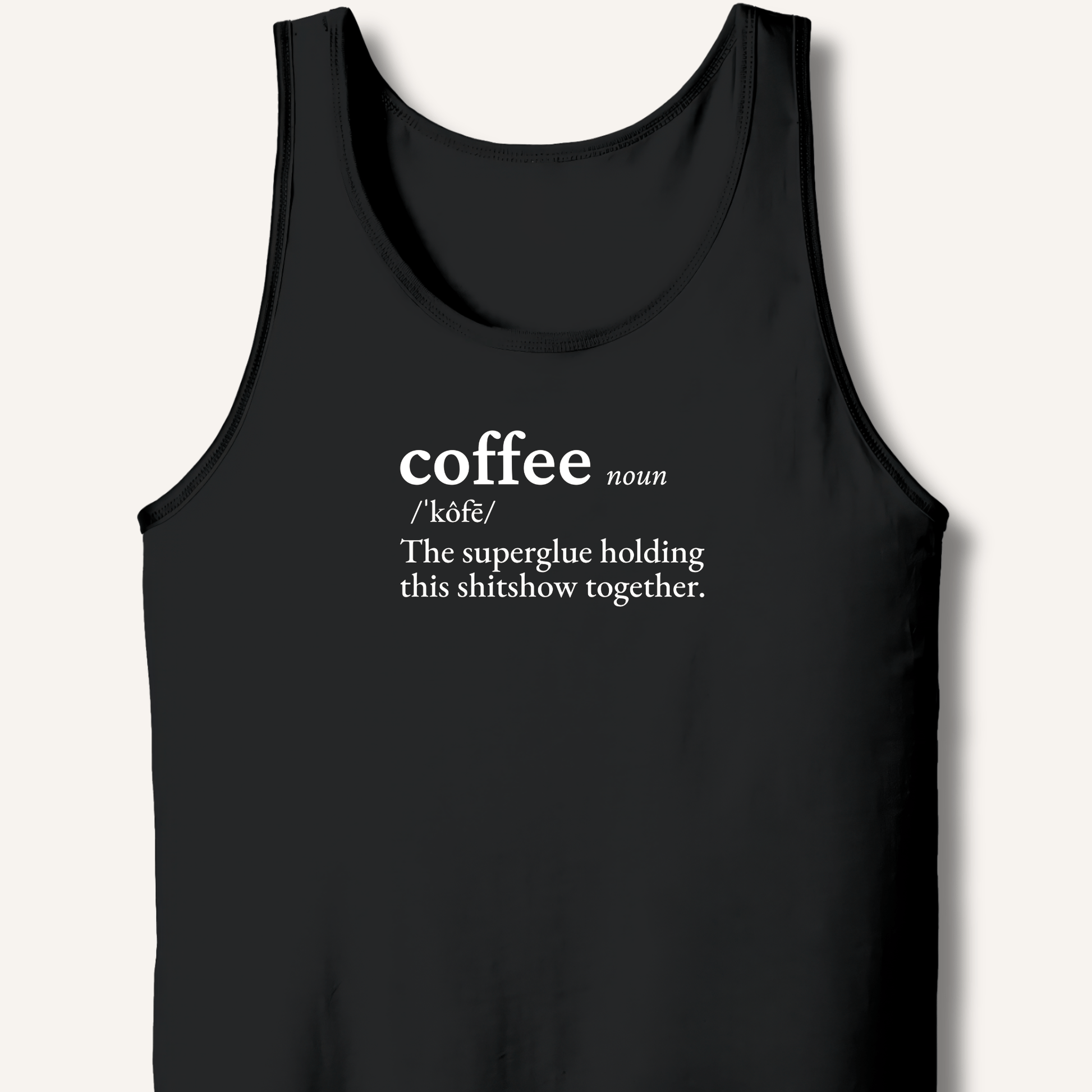 Tank Top XS / Black Coffee Definition Tank