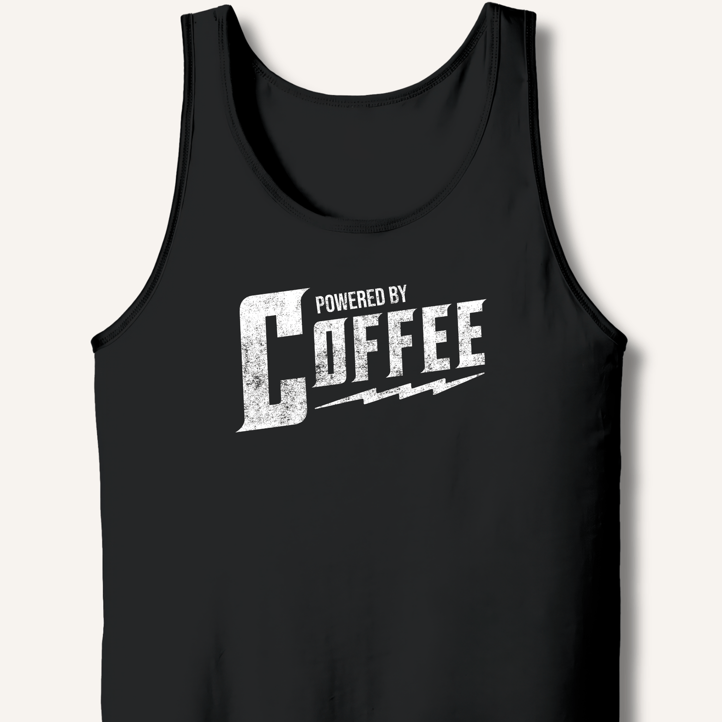 Tank Top XS / Black Powered By Coffee Tank