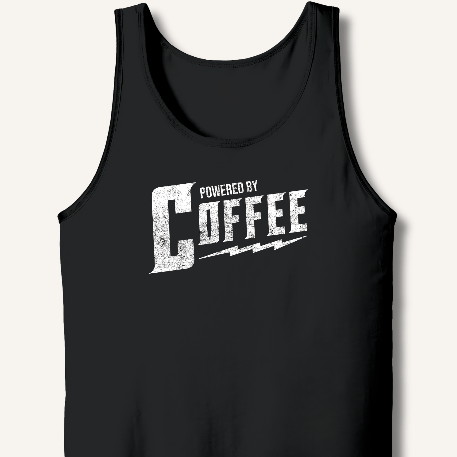 Tank Top XS / Black Powered By Coffee Tank