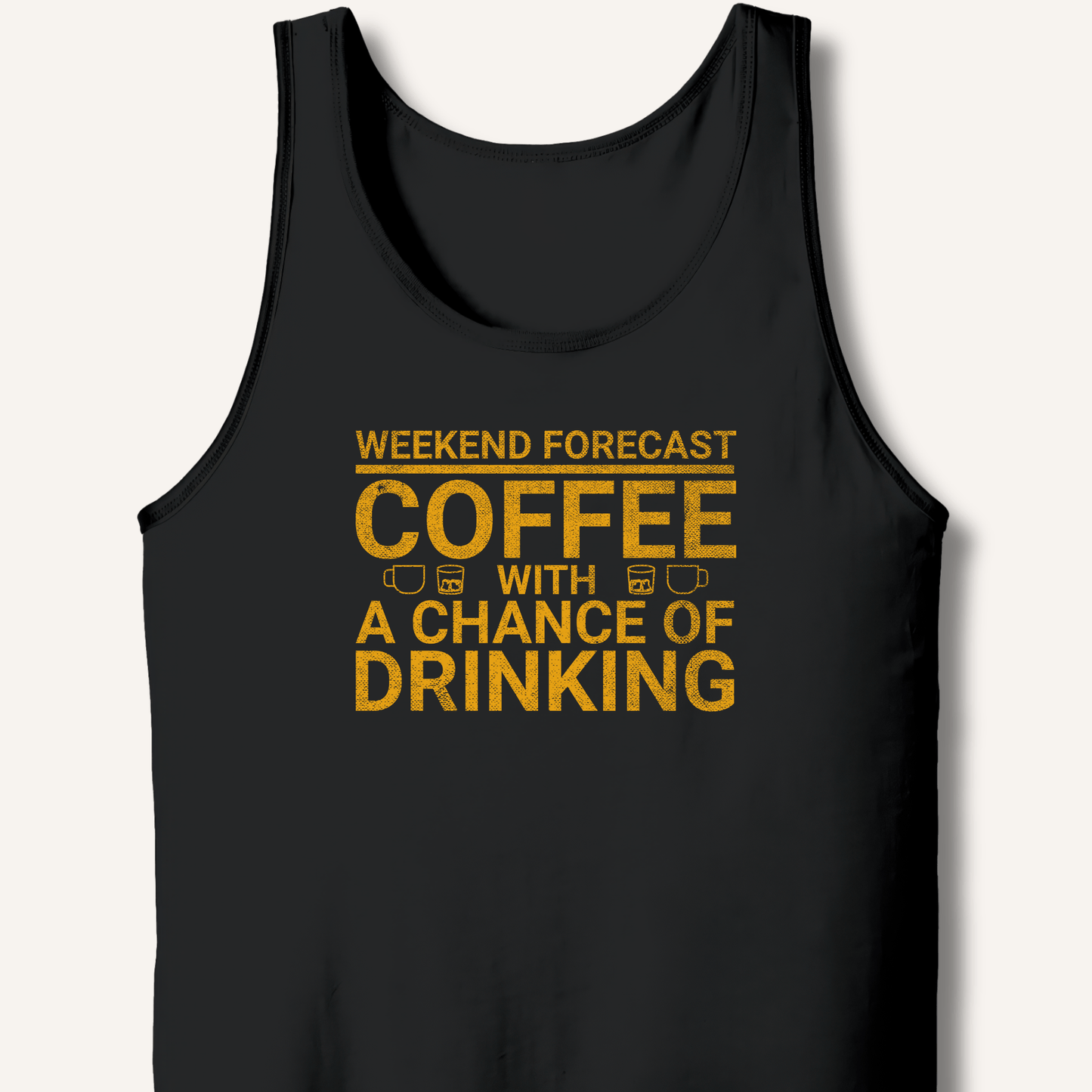 Tank Top XS / Black Weekend Forecast Tank