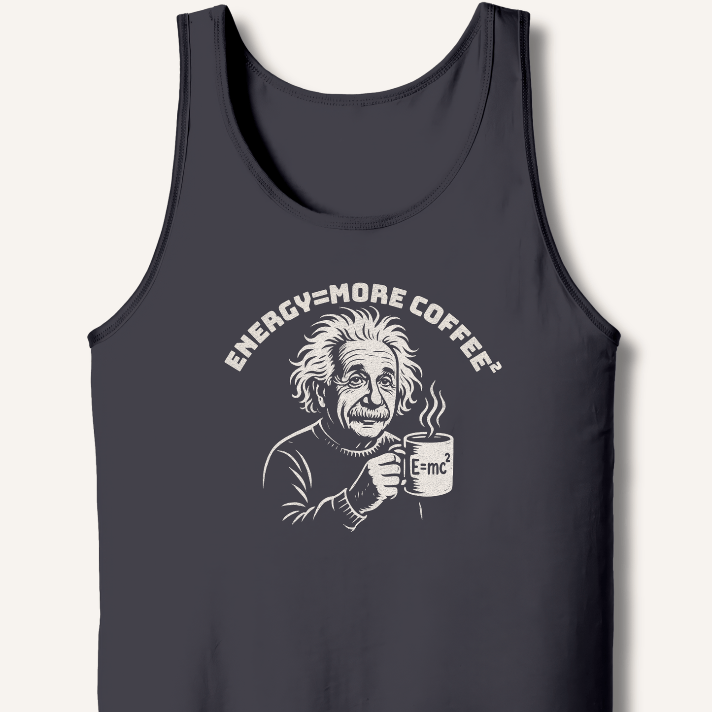 Tank Top XS / Dark Grey Energy = More Coffee² Tank