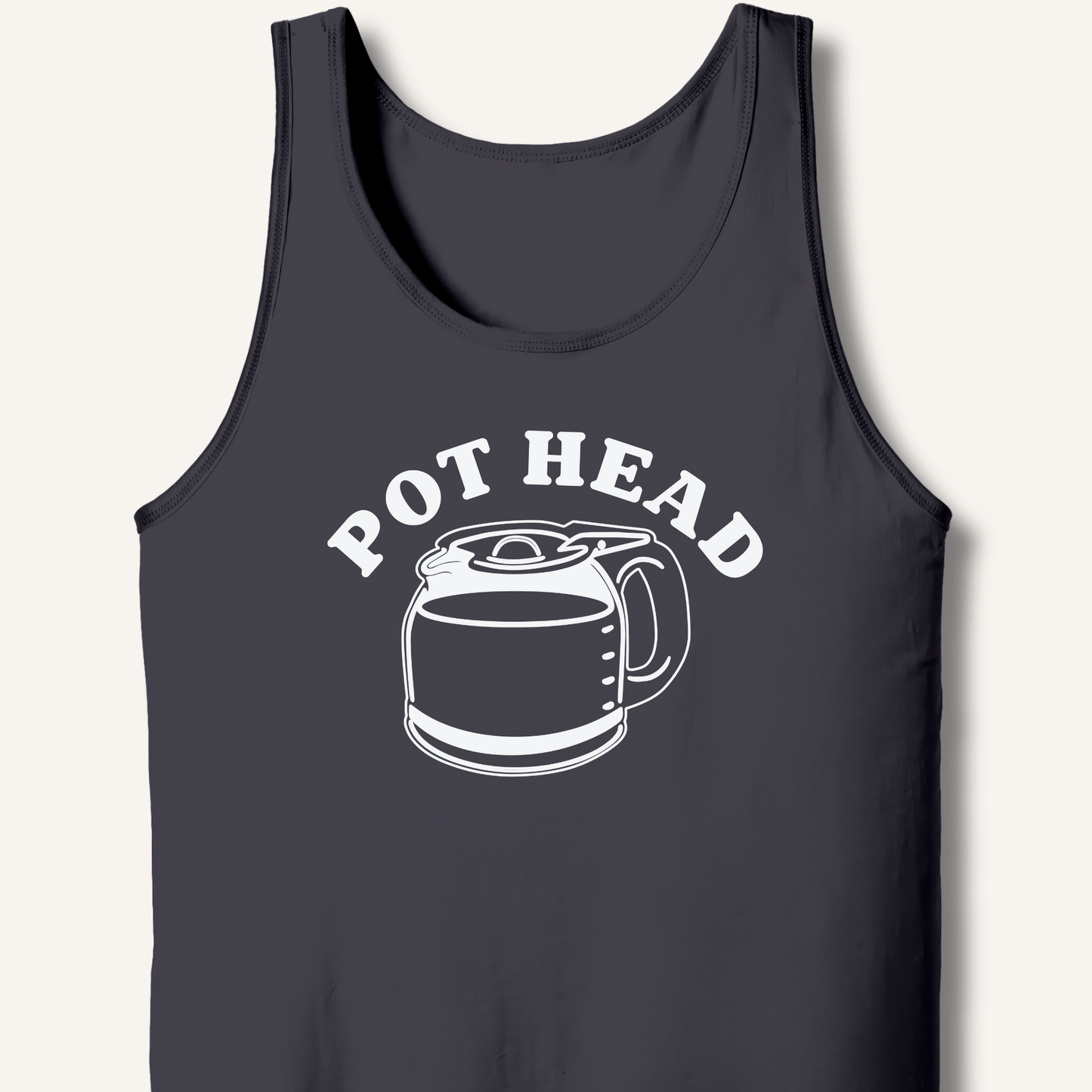 Tank Top XS / Dark Grey Pot Head Tank