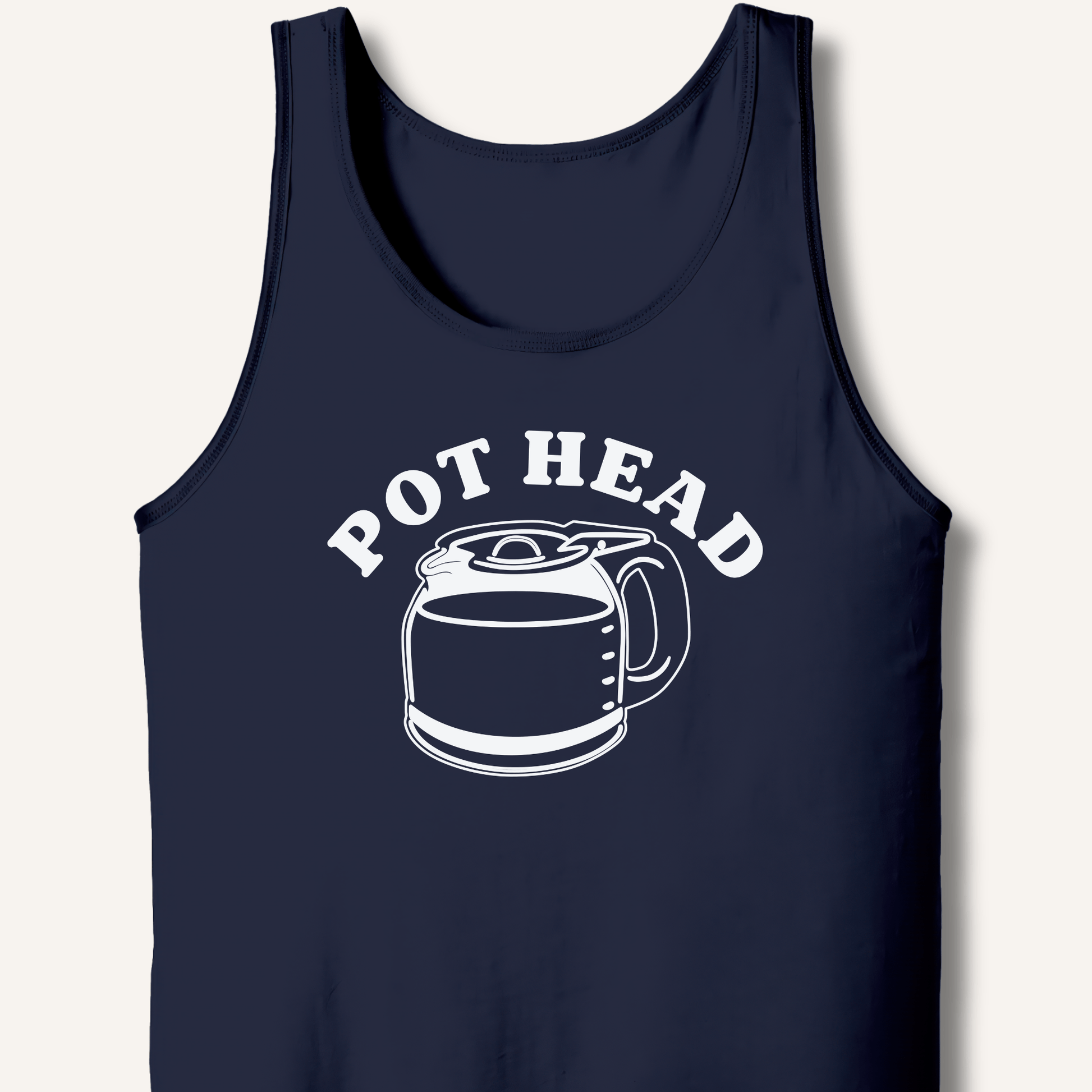 Tank Top XS / Navy Pot Head Tank