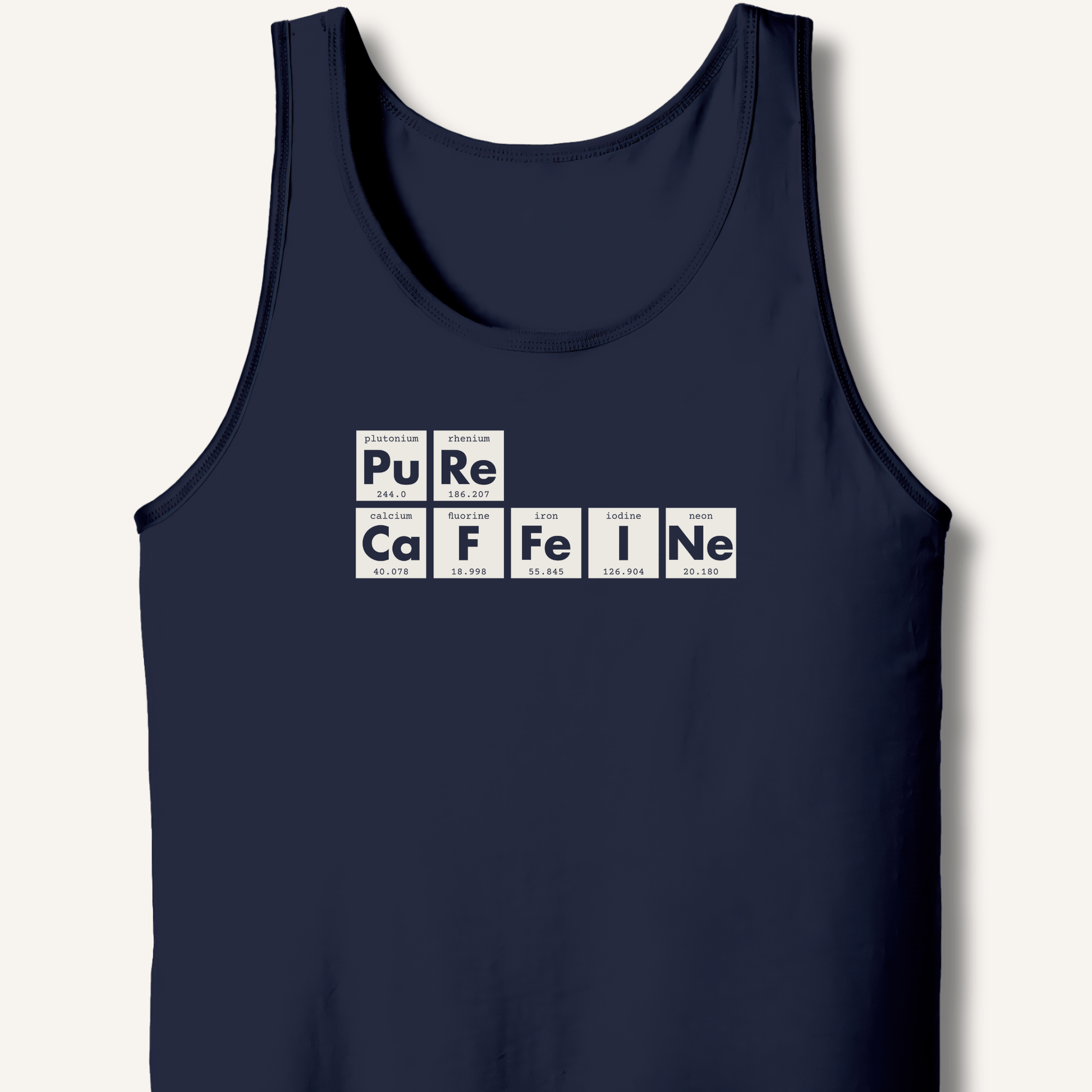 Tank Top XS / Navy Pure Caffeine Tank