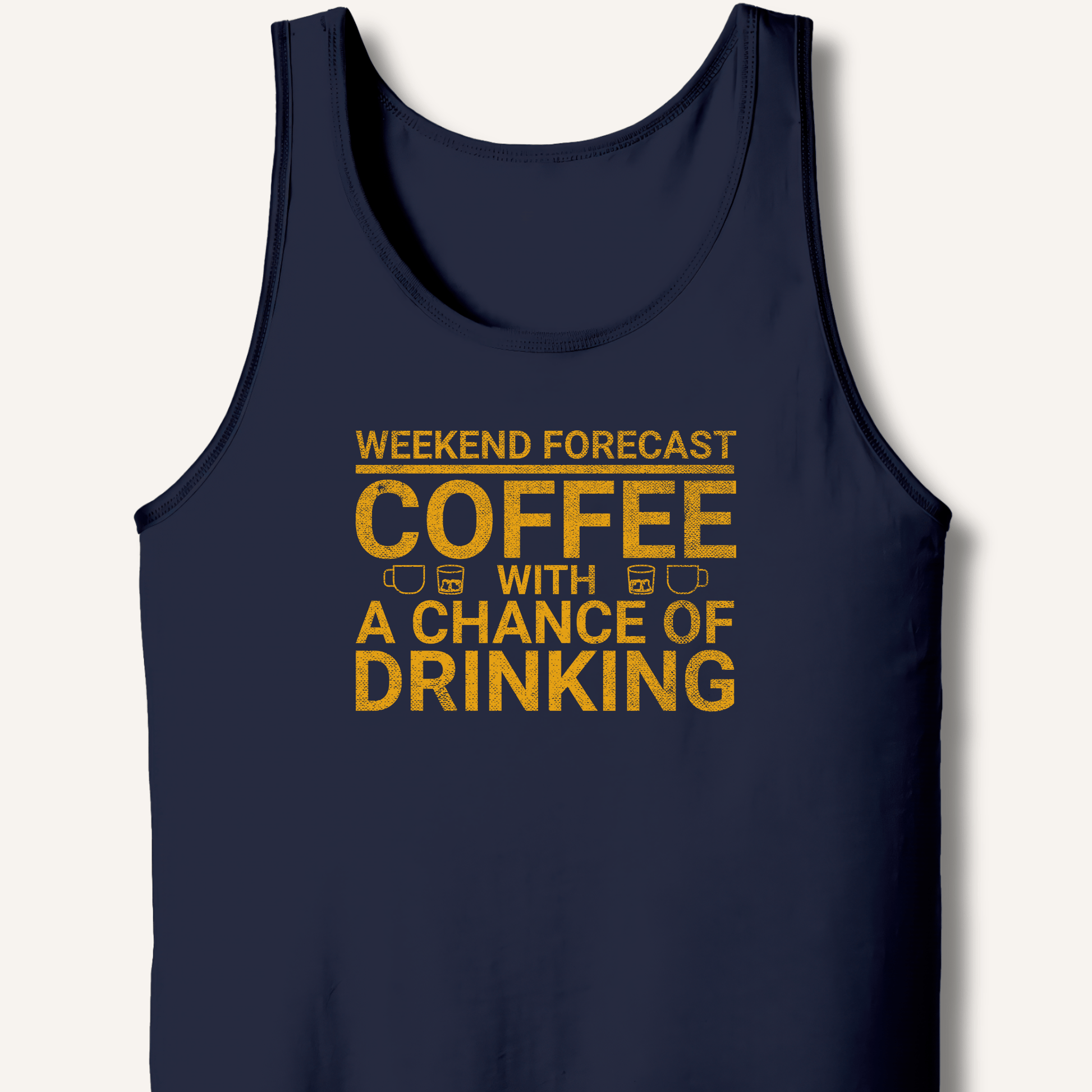 Tank Top XS / Navy Weekend Forecast Tank