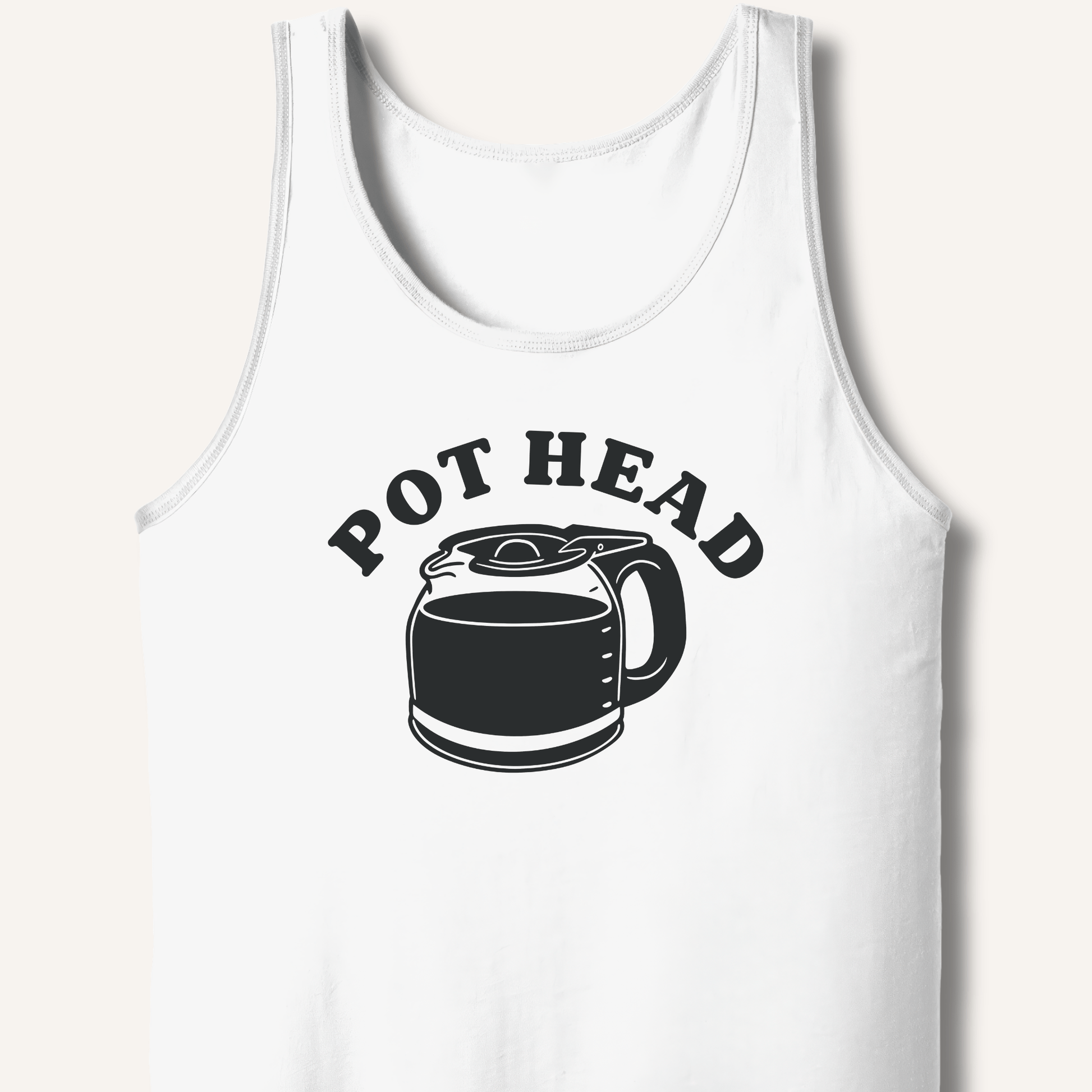 Tank Top XS / White Pot Head Tank