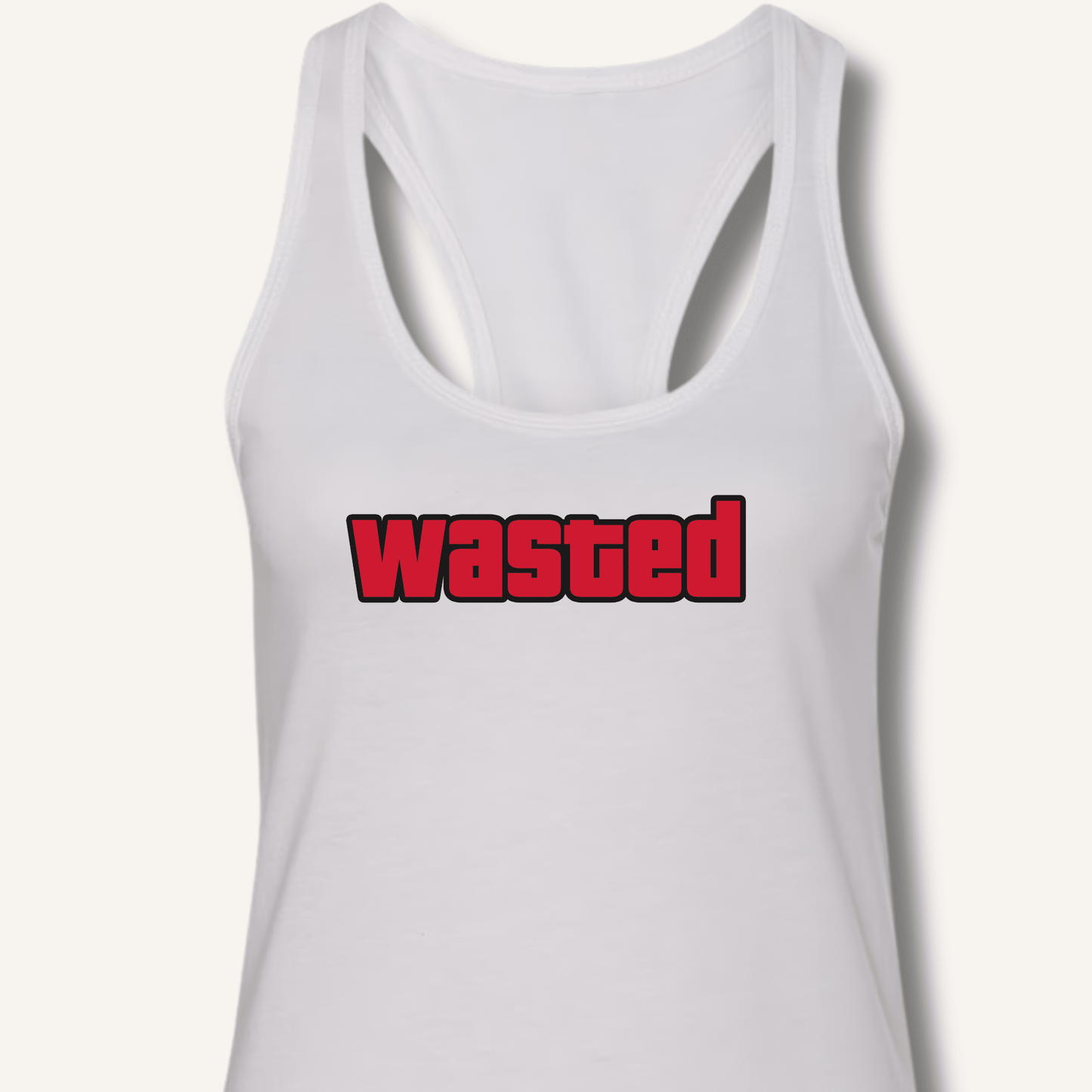 Wasted Racerback Tank - Sip & Shirt