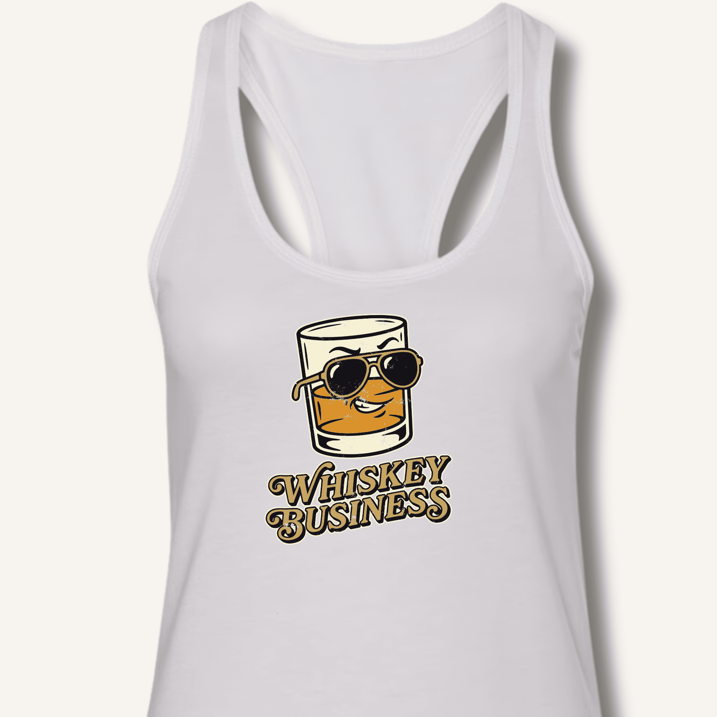Whiskey Business Racerback Tank - Sip & Shirt
