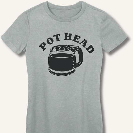 Pot Head Fitted T-Shirt
