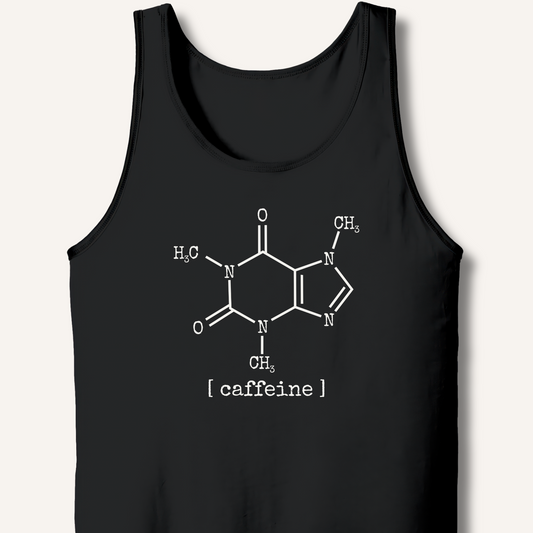 Caffeine Molecule Men's Tank