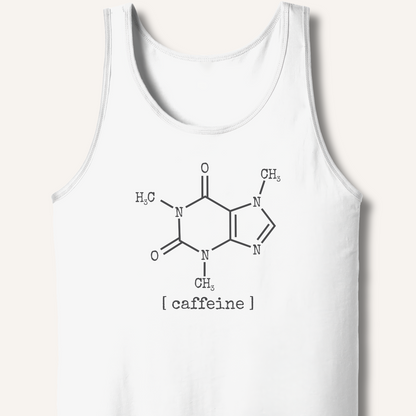 Caffeine Molecule Men's Tank
