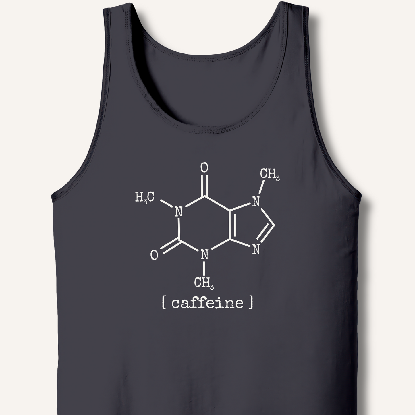 Caffeine Molecule Men's Tank