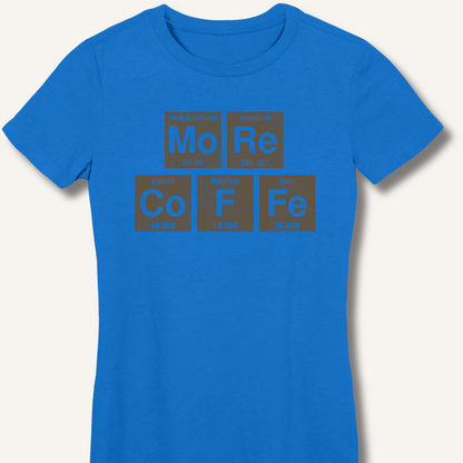 More Coffee Fitted T-Shirt