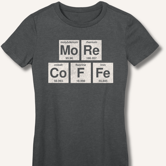 More Coffee Fitted T-Shirt