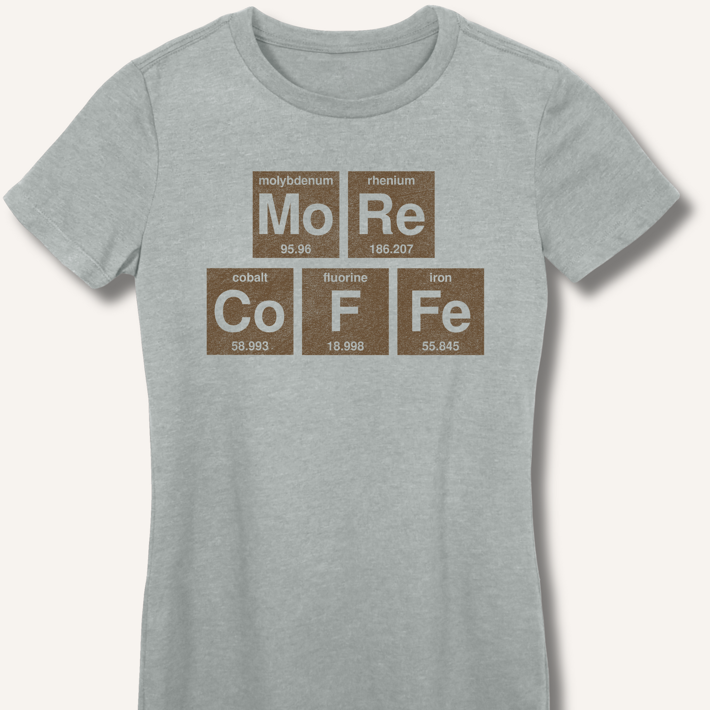 More Coffee Fitted T-Shirt