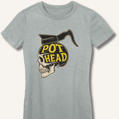 Pot Head Fitted T-Shirt
